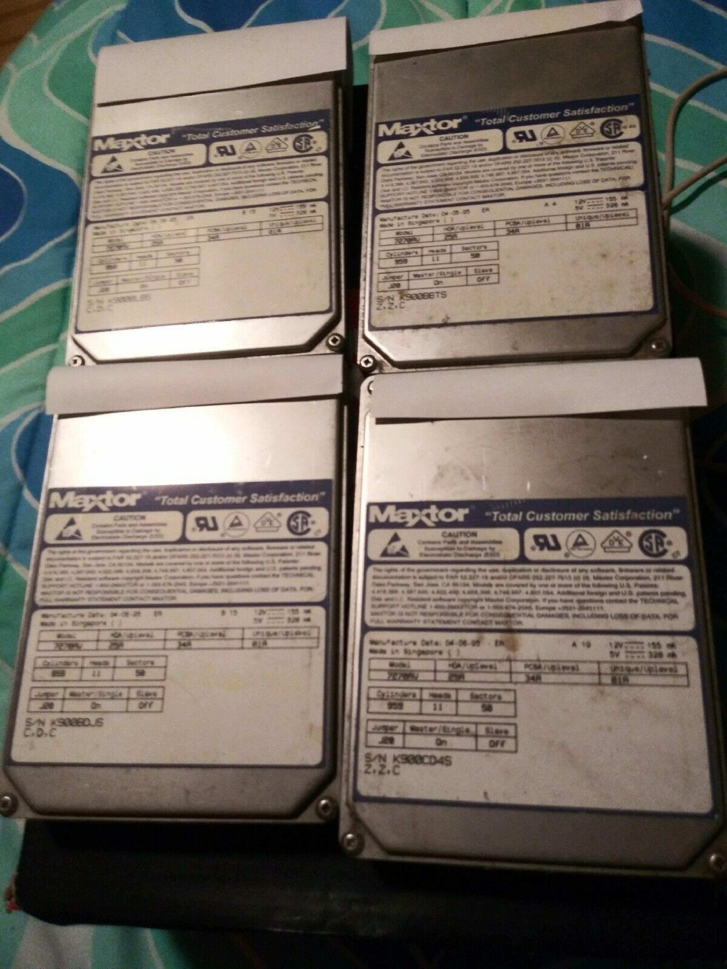 MAXTOR 7270AV 270MB IDE 3.5 INCH HARD DRIVE