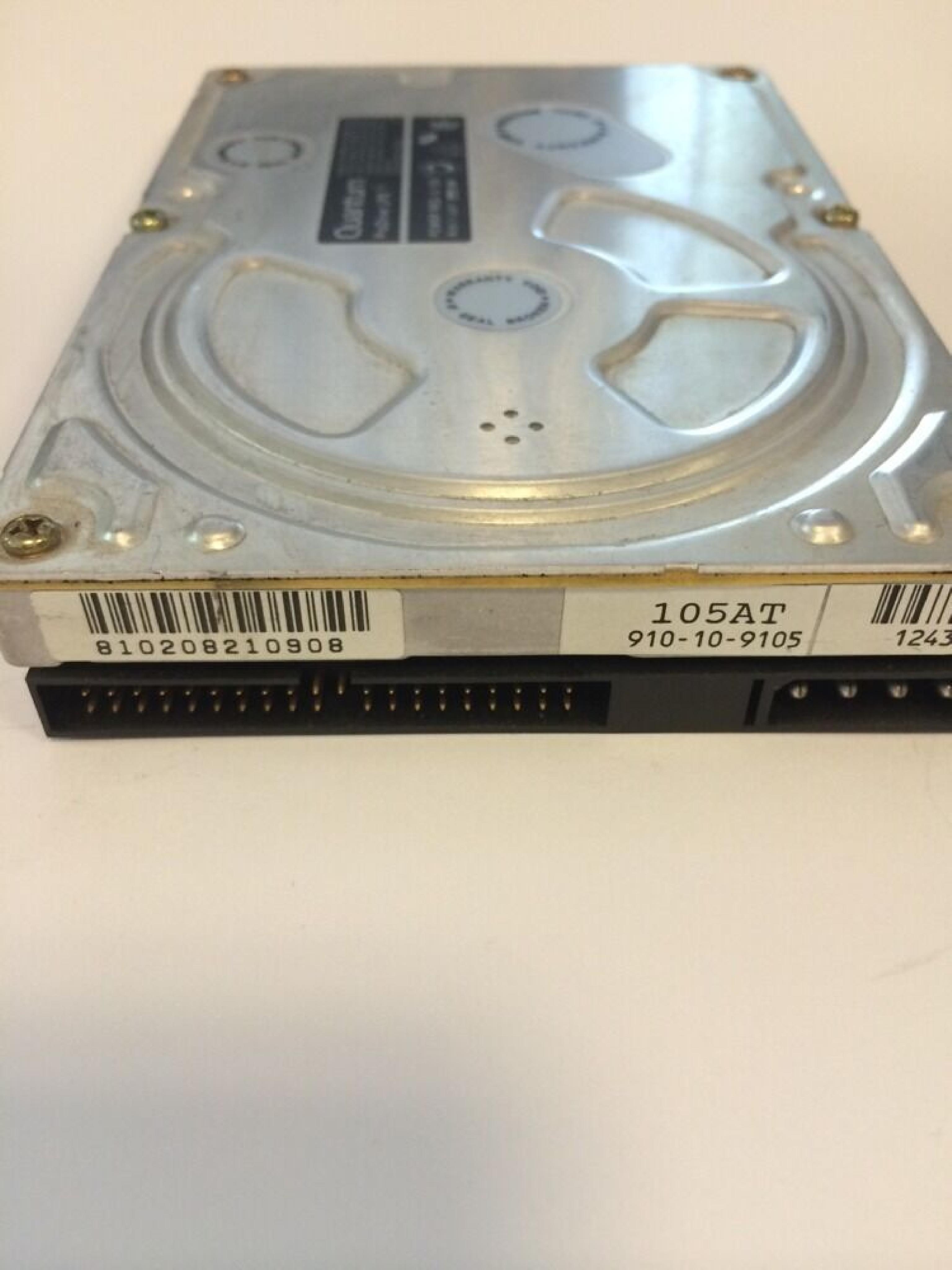 QUANTUM 910-10-9105 105MB AT IDE 3.5 INCHES PRODRIVE LPS HARD DRIVE