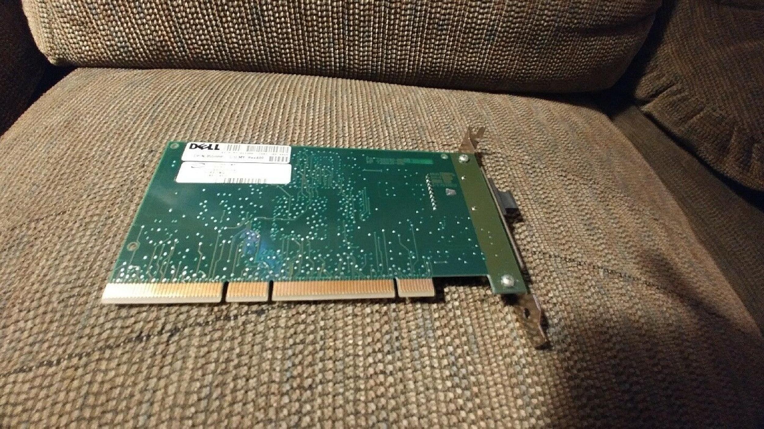 INTEL 738630-006 PRO 1000F SERVER ADAPTER PCI FIBERCARD FROM BIG IP F5 NETWORK SERVER WITH RACK MOUNT BRACKETS