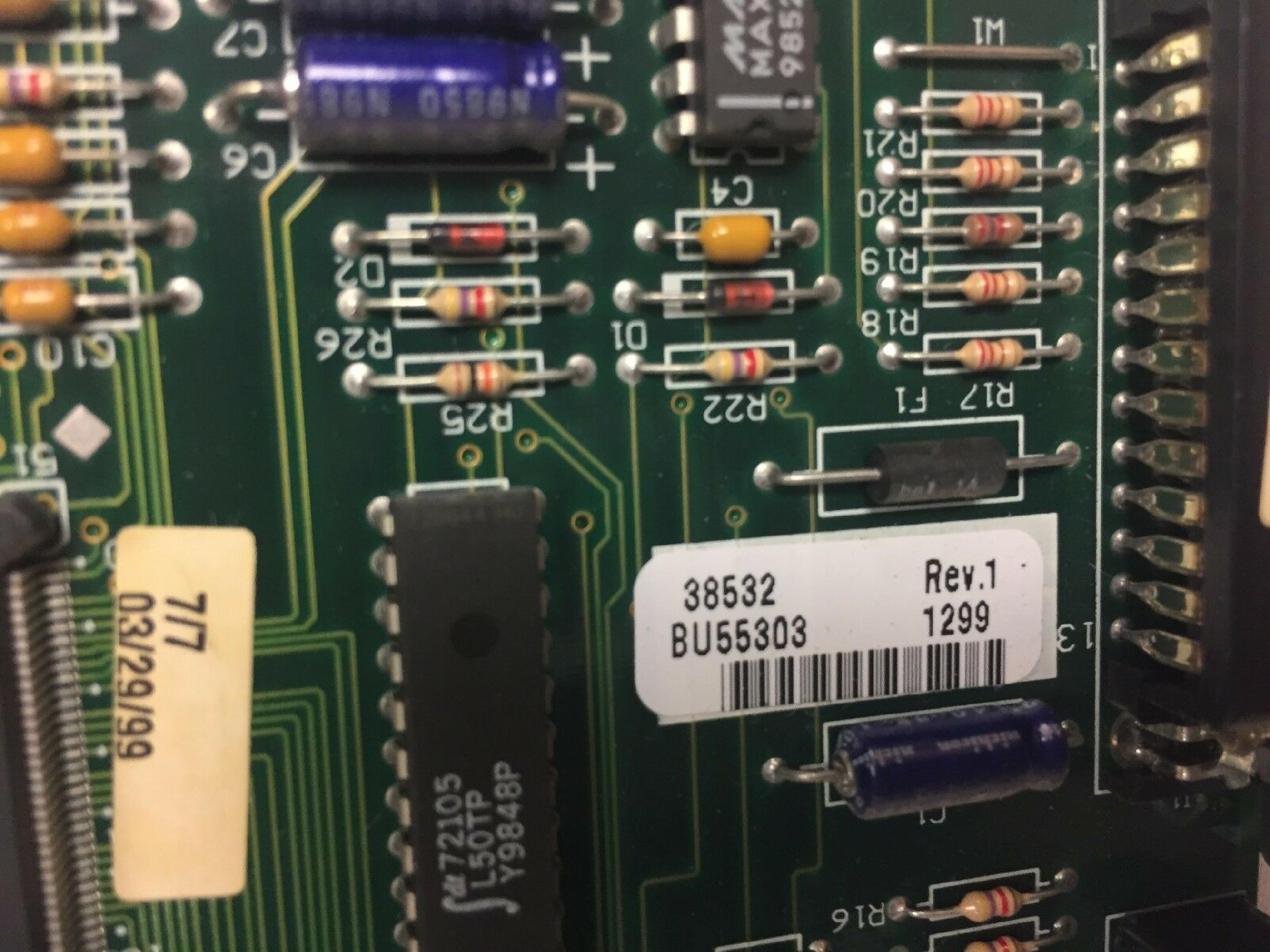 ZEBRA 38532 SYSTEM BOARD FOR A 150SE