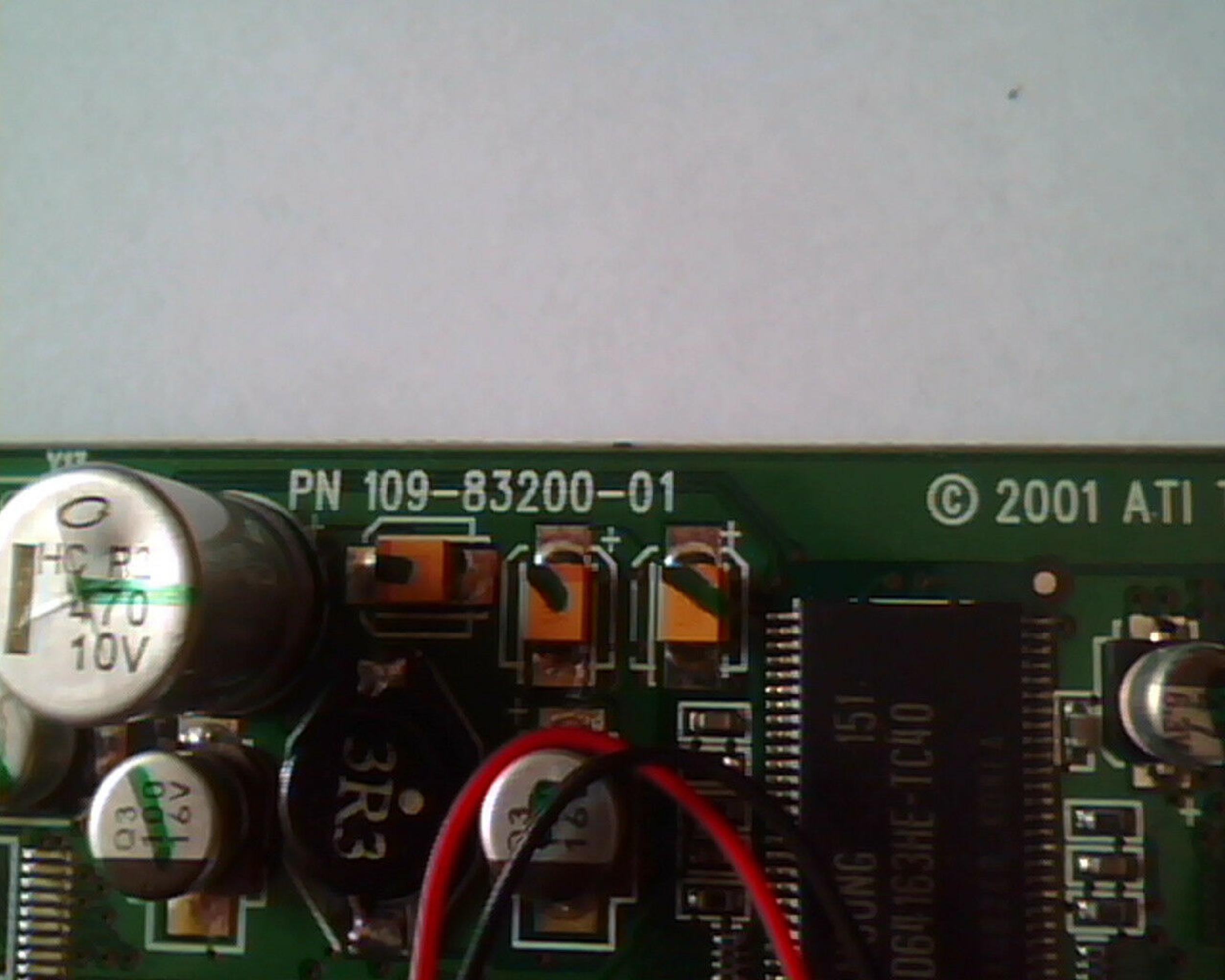 ATI 1028321000 64MB AGP VIDEO CARD WITH VGA DVI AND S-VIDEO OUTPUTS