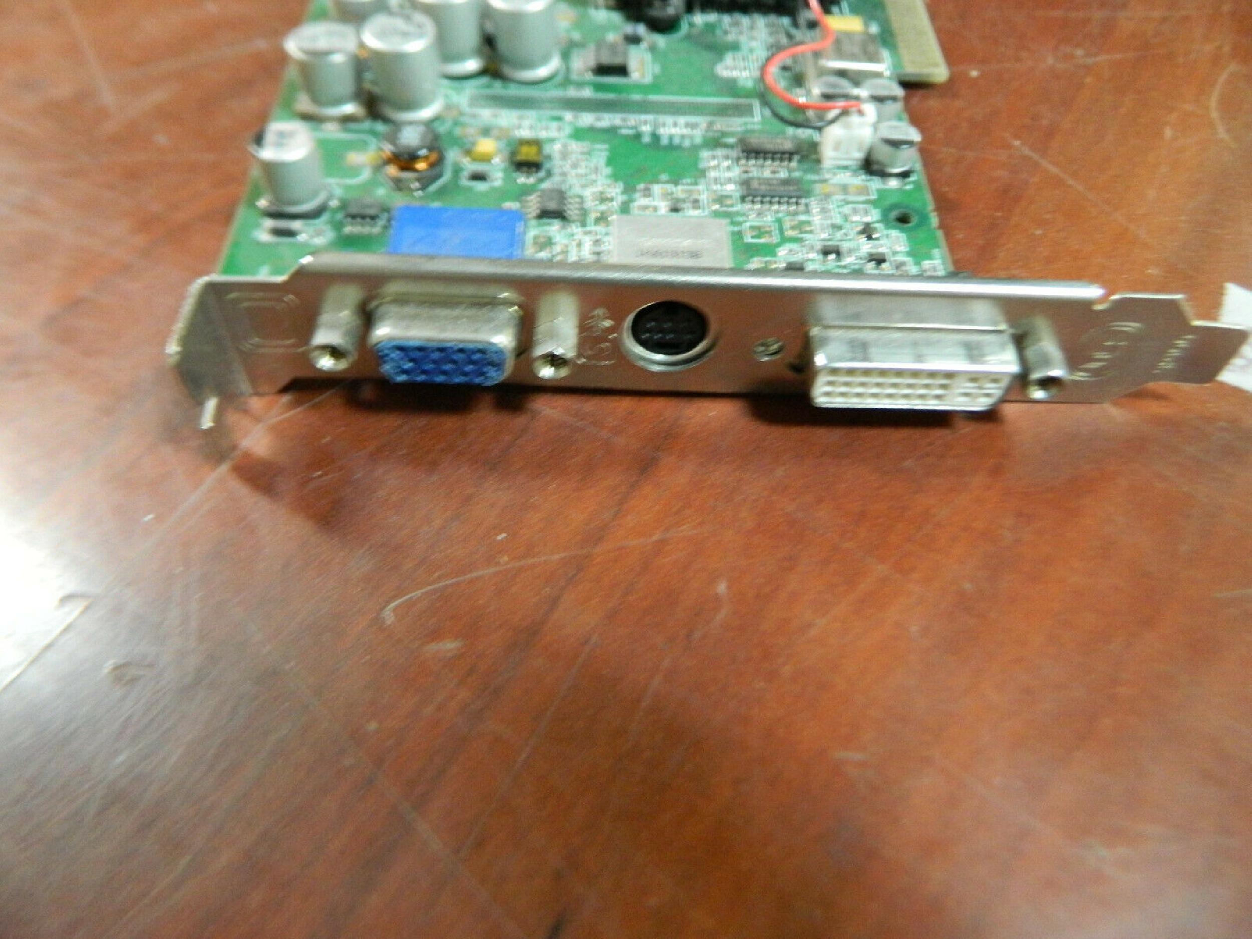 ATI 102A0340700 128MB AGP VIDEO CARD WITH VGA S-VIDEO AND DVI