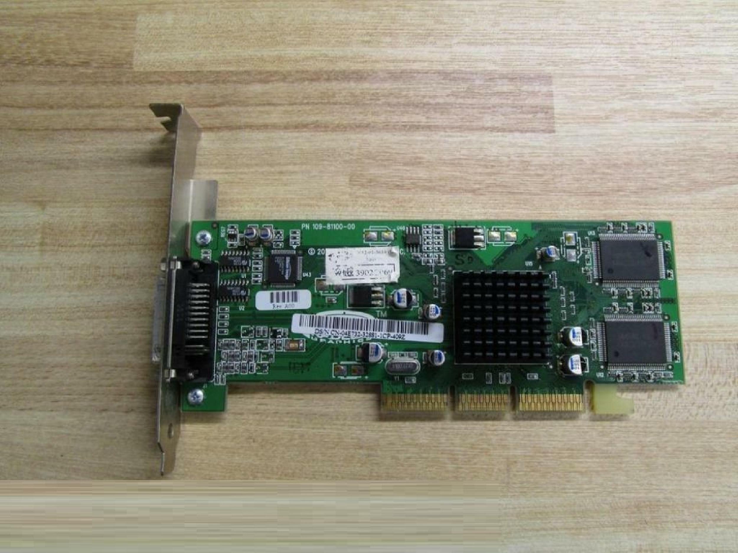 ATI 1028110402 16MB AGP VIDEO CARD WITH OUTPUT