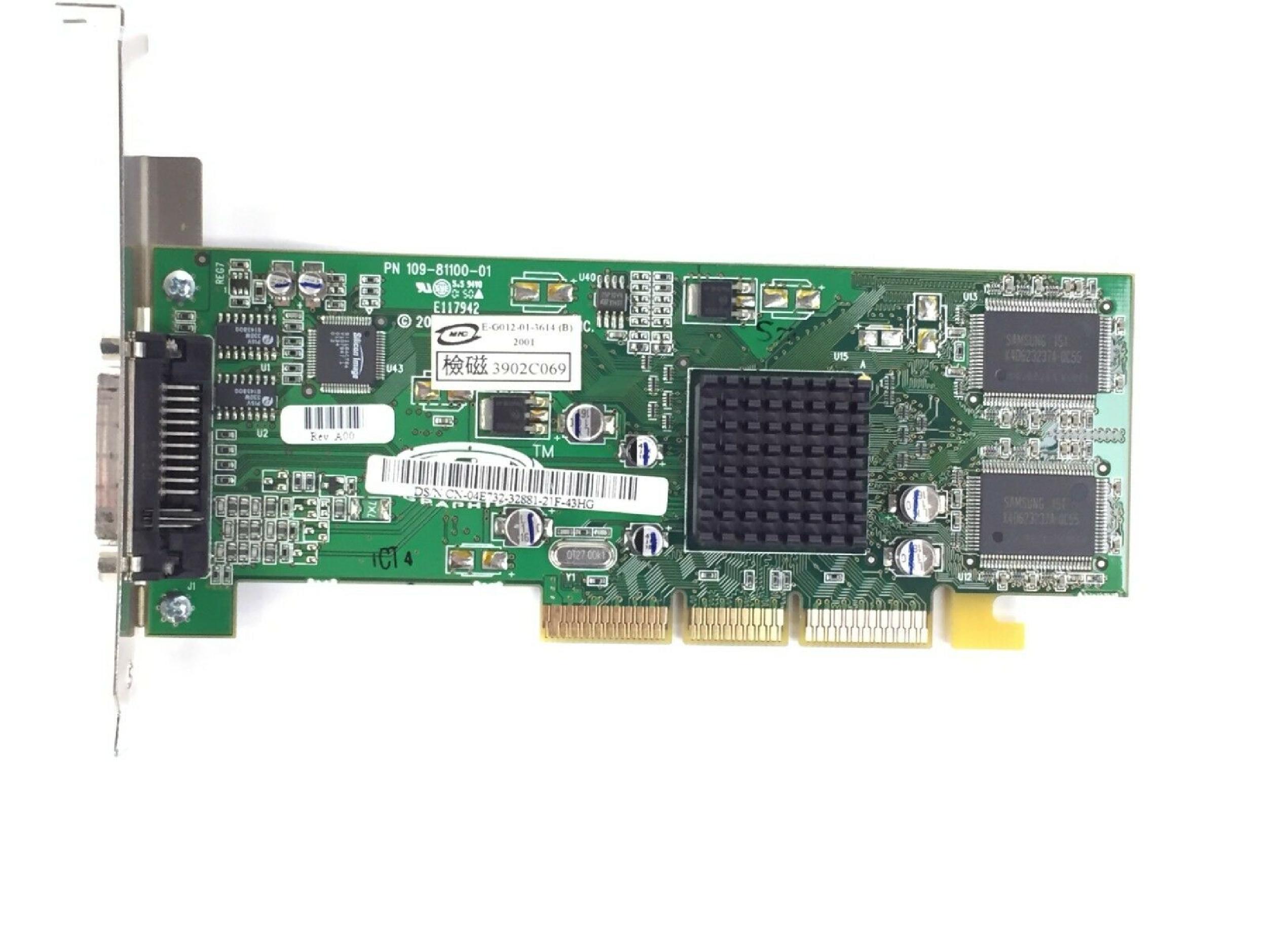 ATI 04E732 16MB AGP VIDEO CARD WITH OUTPUT 32MB EDD