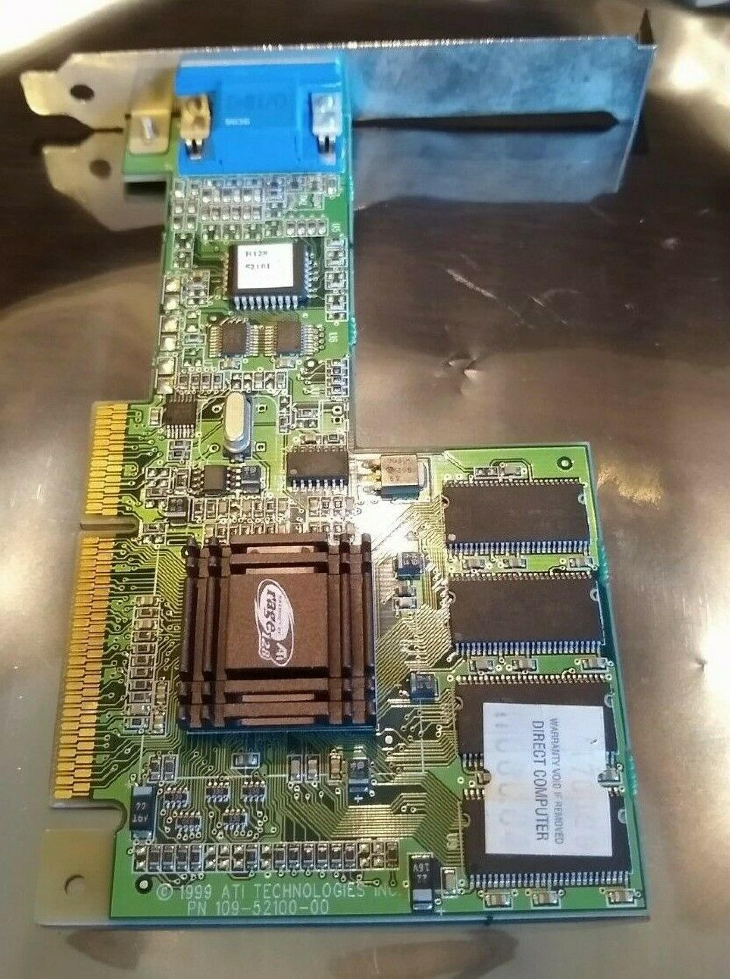 ATI 109-52100-00 32MB AGP VIDEO CARD WITH VGA OUTPUT