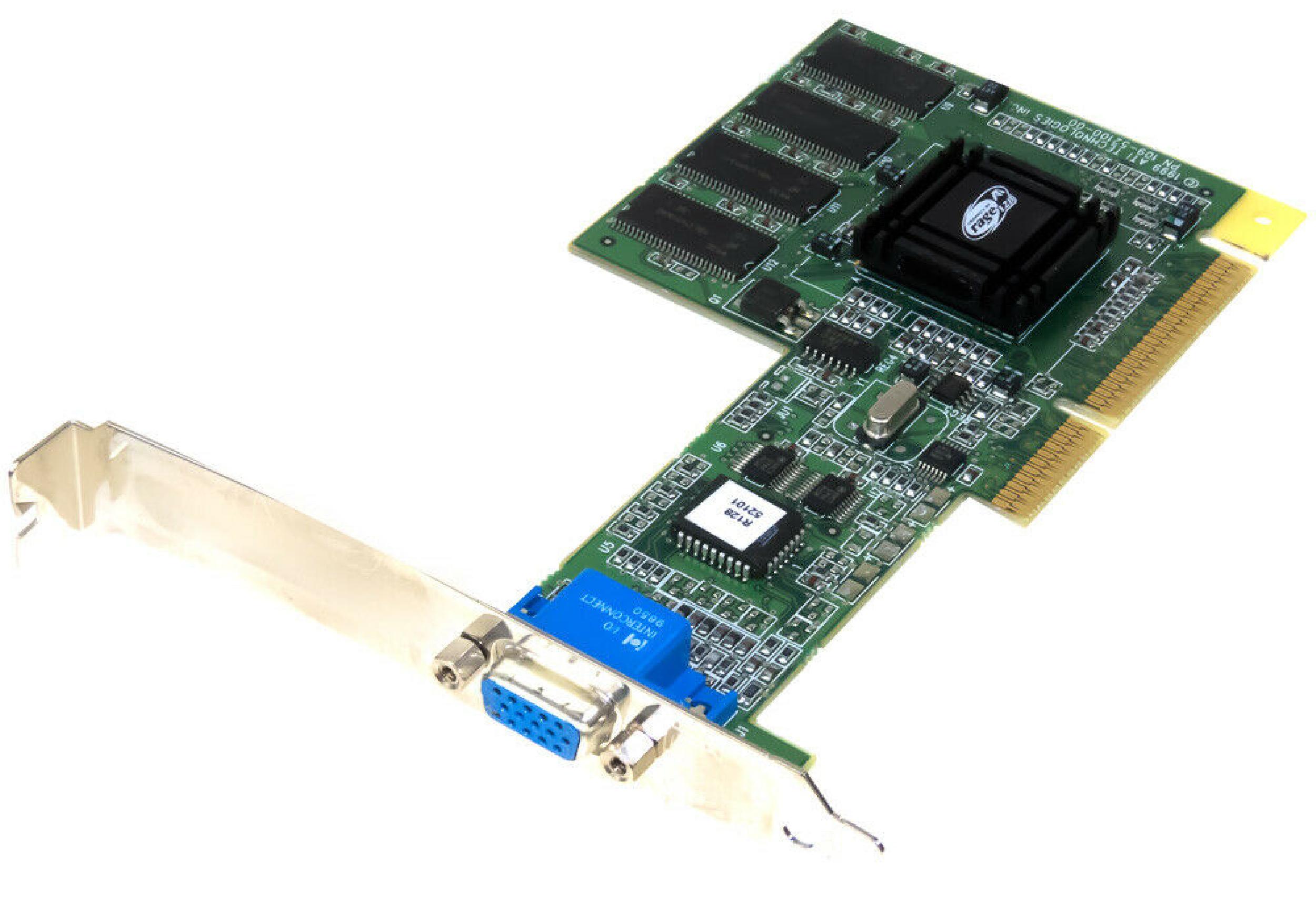 ATI 109-52100-00 32MB AGP VIDEO CARD WITH VGA OUTPUT