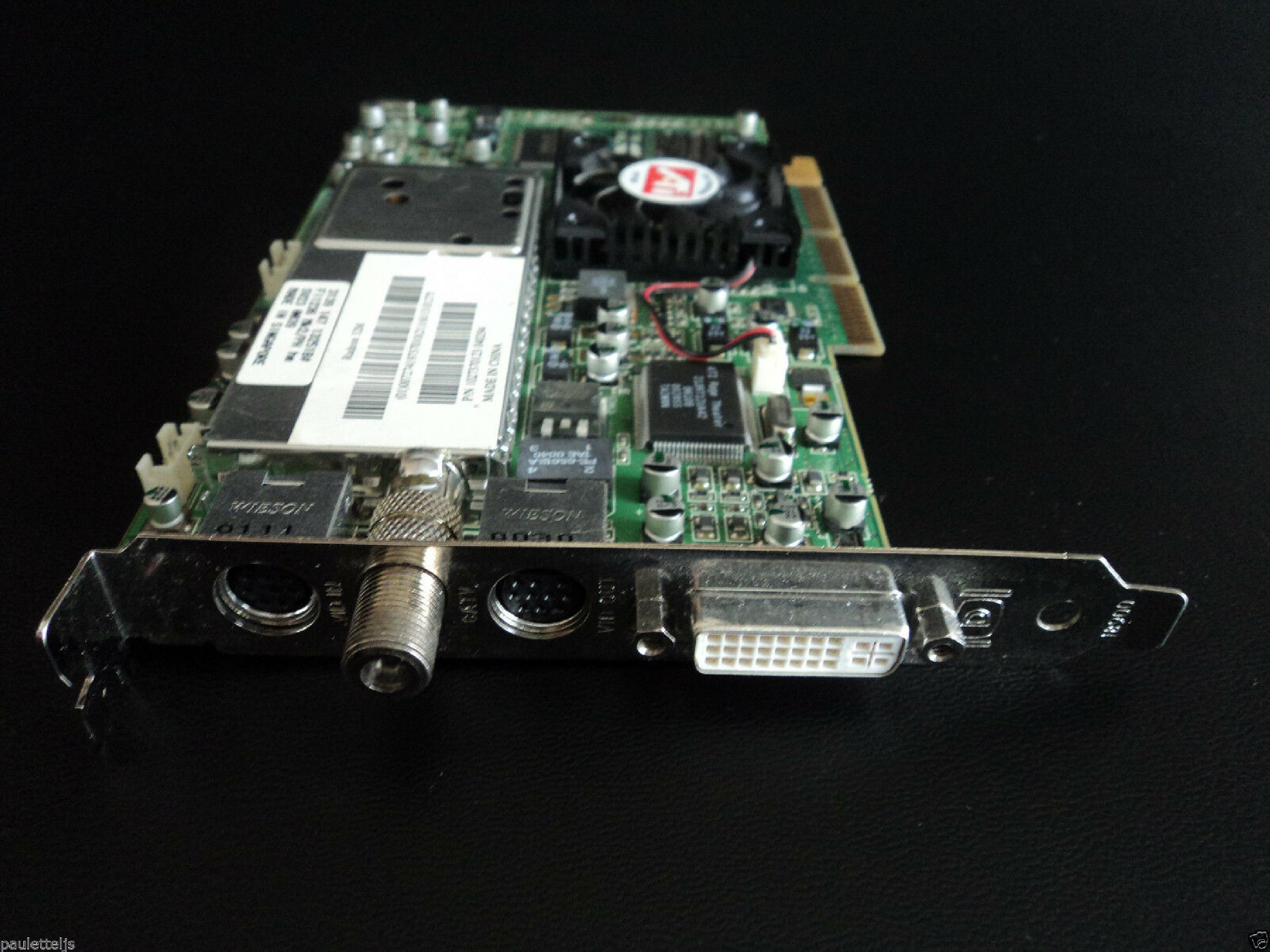 ATI 1027370123 32MB AGP VIDEO CARD WITH DVI TV IN/OUT AND CATV