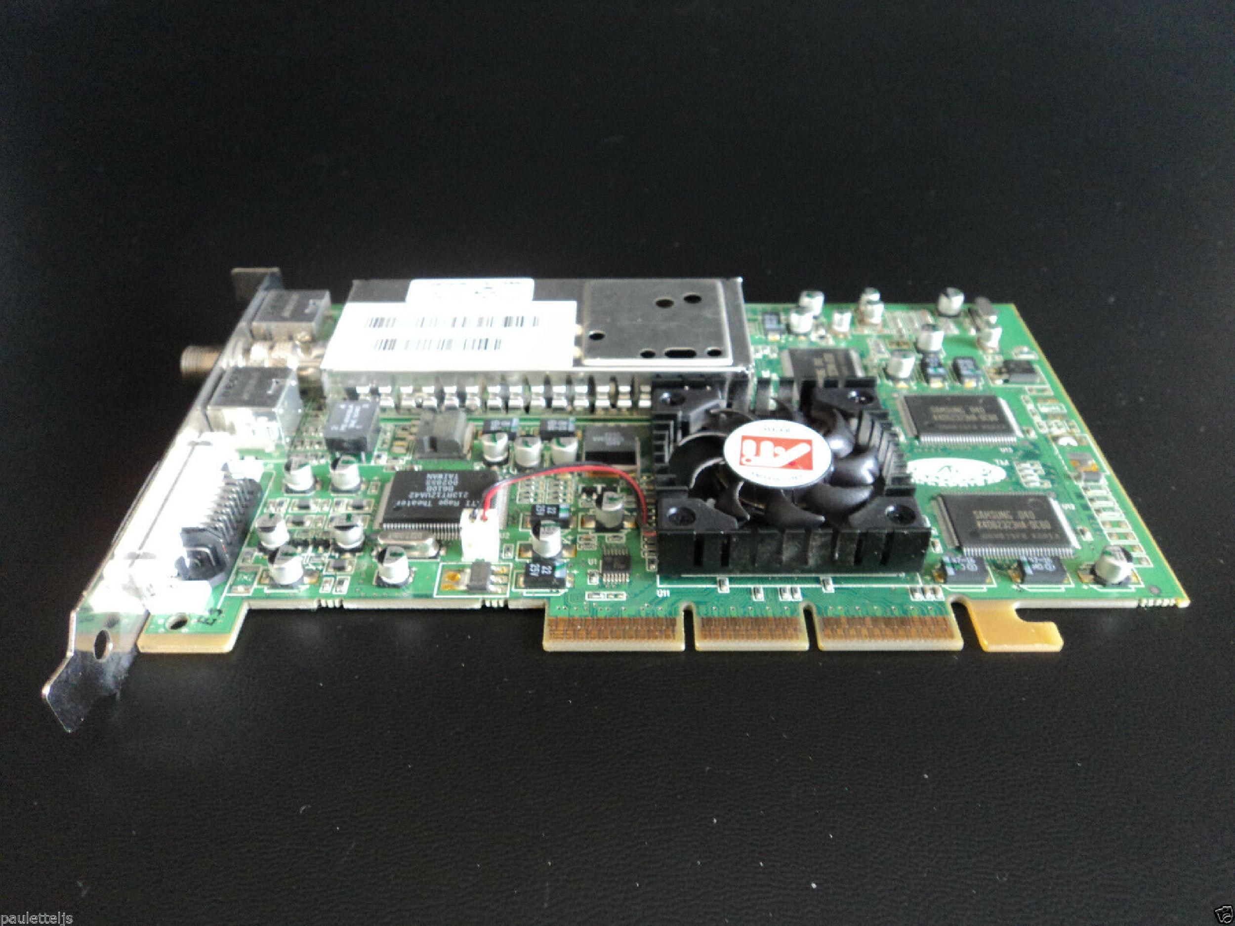 ATI 1027370123 32MB AGP VIDEO CARD WITH DVI TV IN/OUT AND CATV