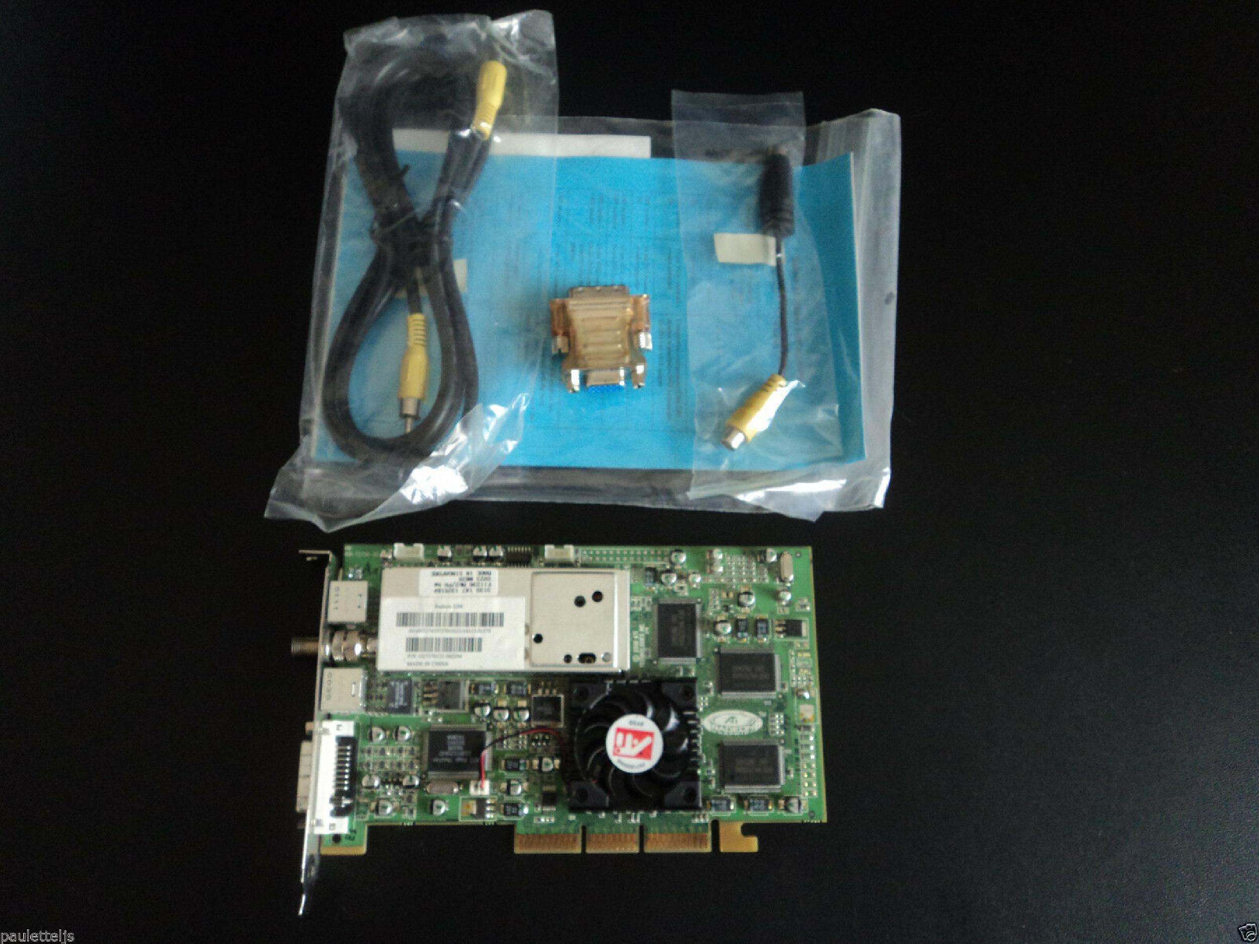 ATI 1027370123 32MB AGP VIDEO CARD WITH DVI TV IN/OUT AND CATV