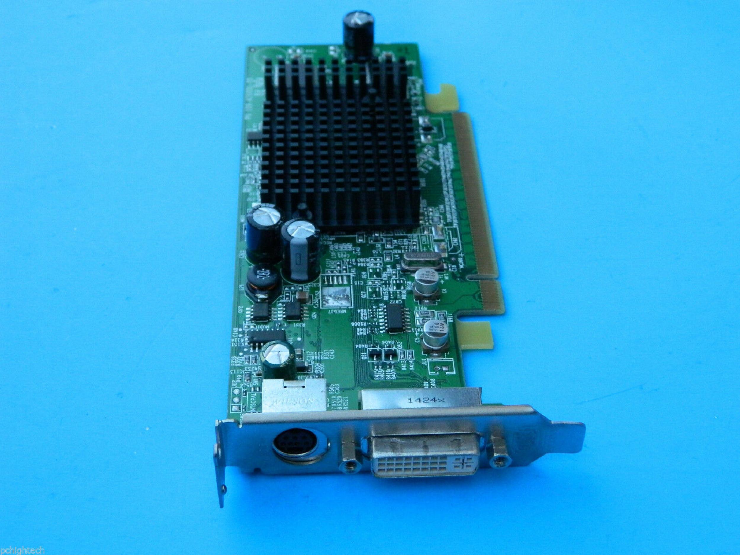 ATI 102A2601100 64MB PCI-E VIDEO CARD WITH DVI AND S-VIDEO OUTPUTS X300 SVIDEO PCIE RADEON PRO