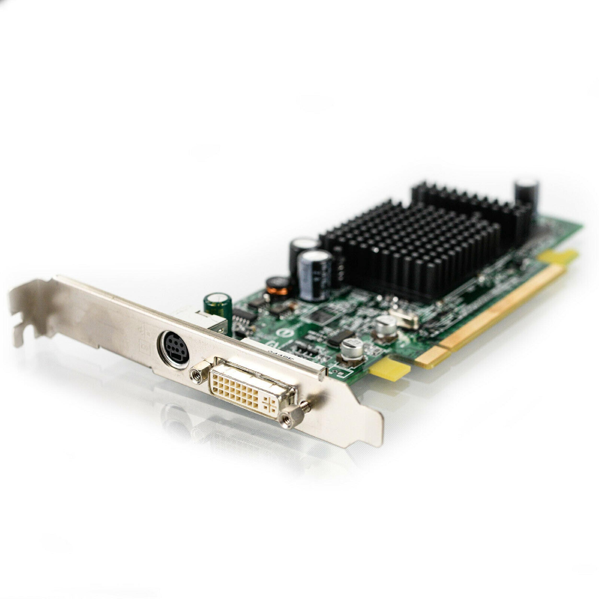 ATI 0J3887 64MB PCI-E VIDEO CARD WITH DVI AND S-VIDEO OUTPUTS X300 SVIDEO PCIE
