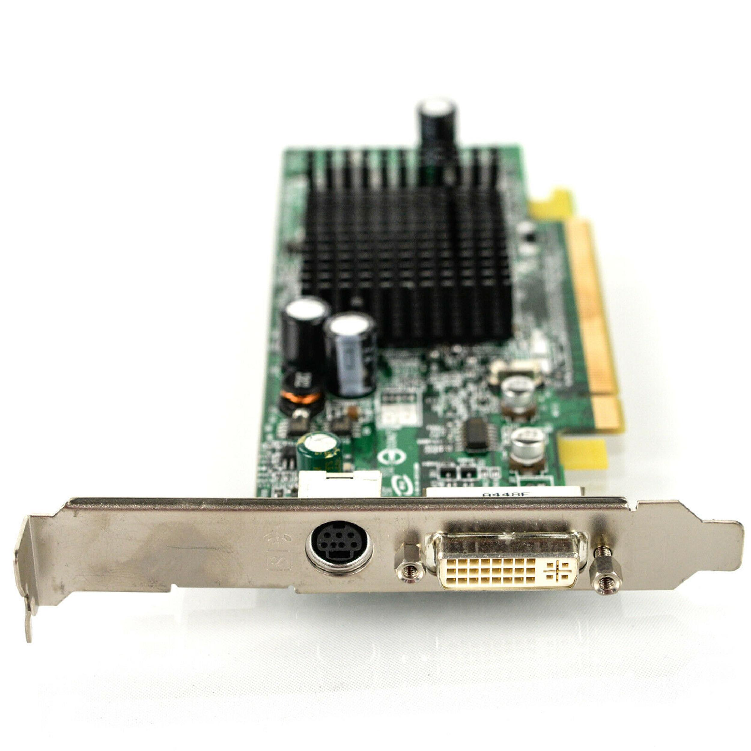 ATI 0J3887 64MB PCI-E VIDEO CARD WITH DVI AND S-VIDEO OUTPUTS X300 SVIDEO PCIE