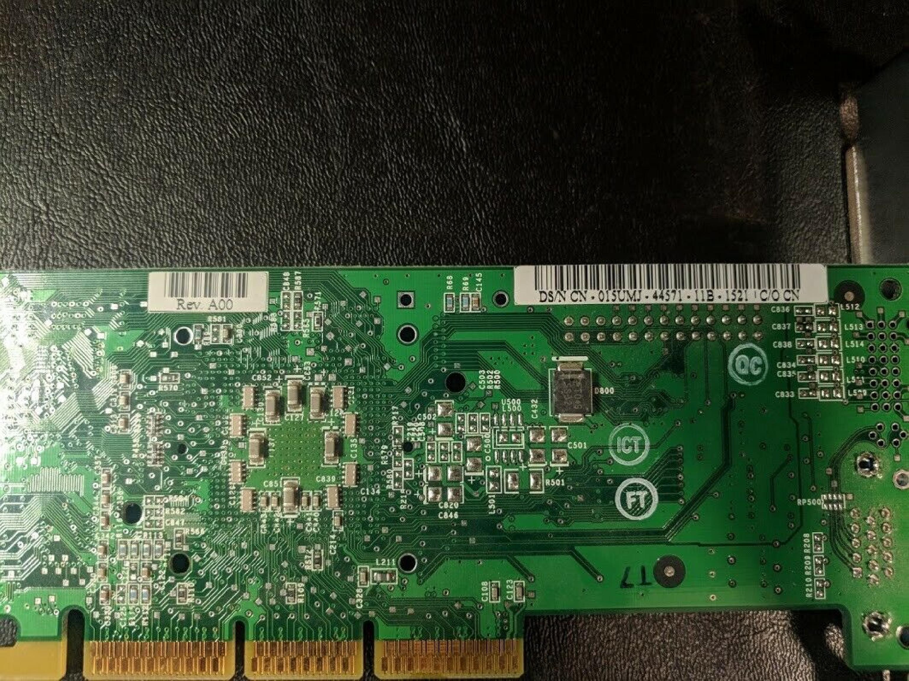 NVIDIA 180-P0039-0100-C 32MB AGP VIDEO CARD WITH VGA OUTPUT