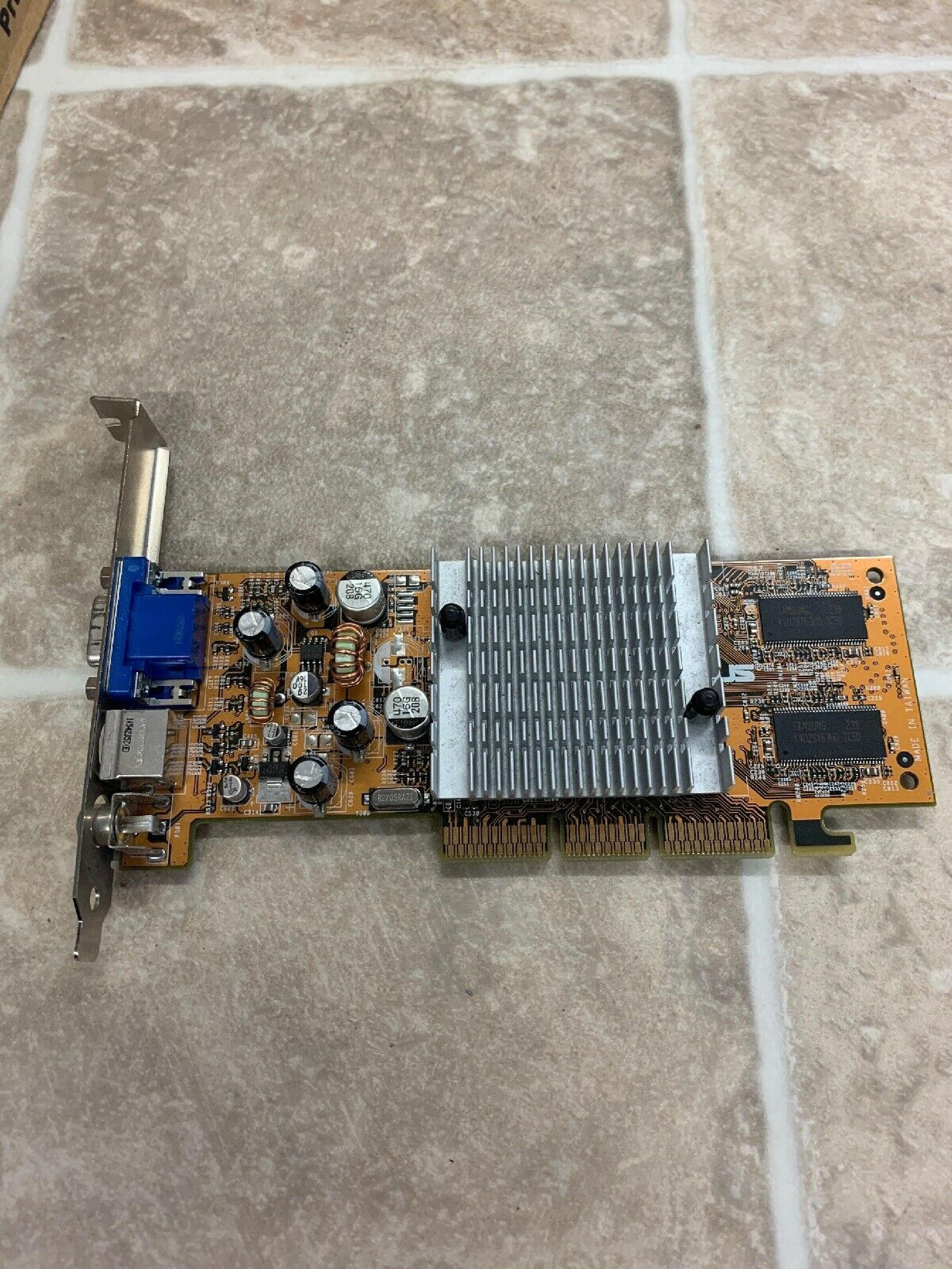 NVIDIA / ASUS V8170MAGIC 64MB AGP VIDEO CARD WITH VGA AND TV-OUT COMP SVIDEO OUT