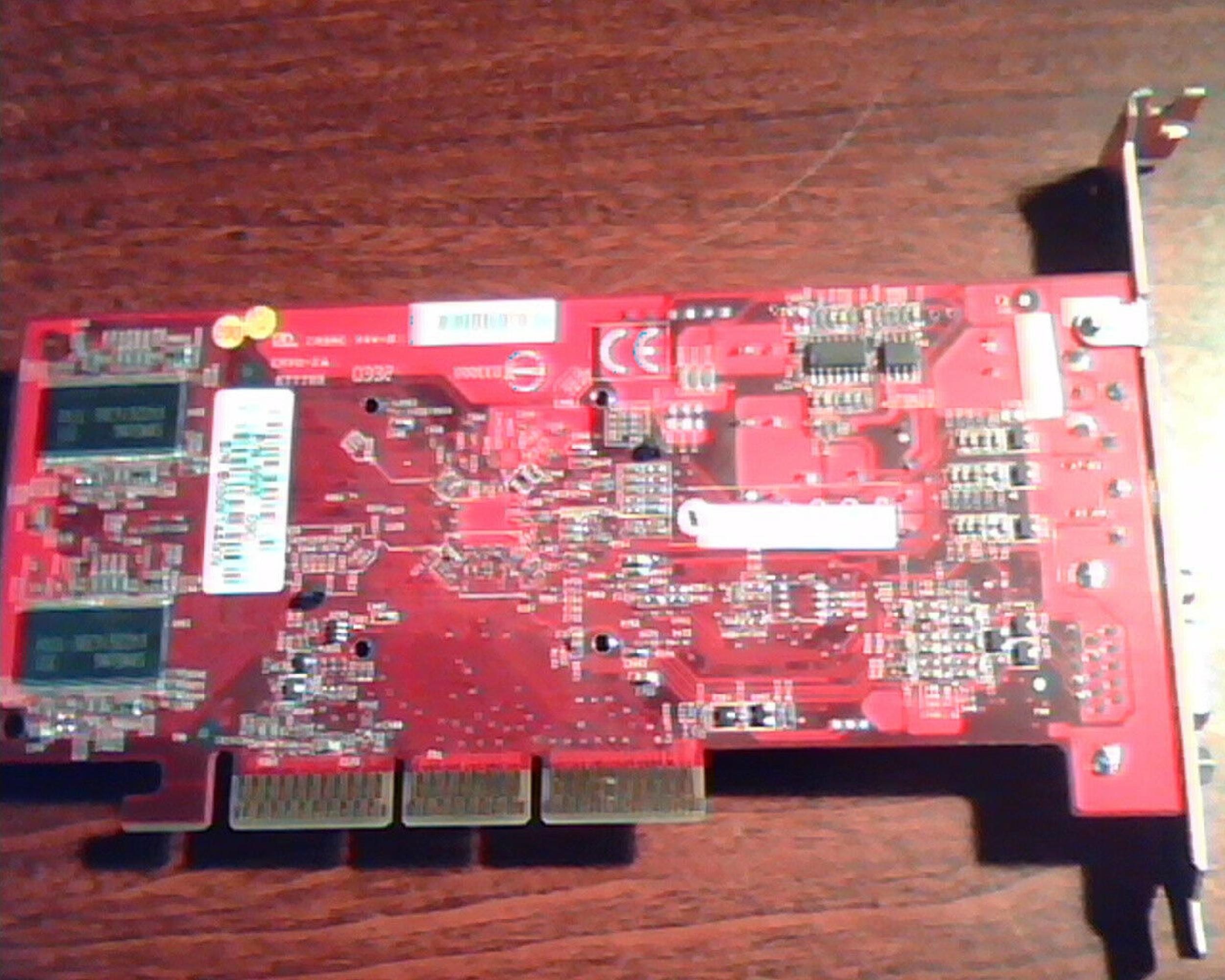 NVIDIA 8895 64MB AGP VIDEO CARD WITH VGA AVOUT AND S-VIDEO OUTPUTS