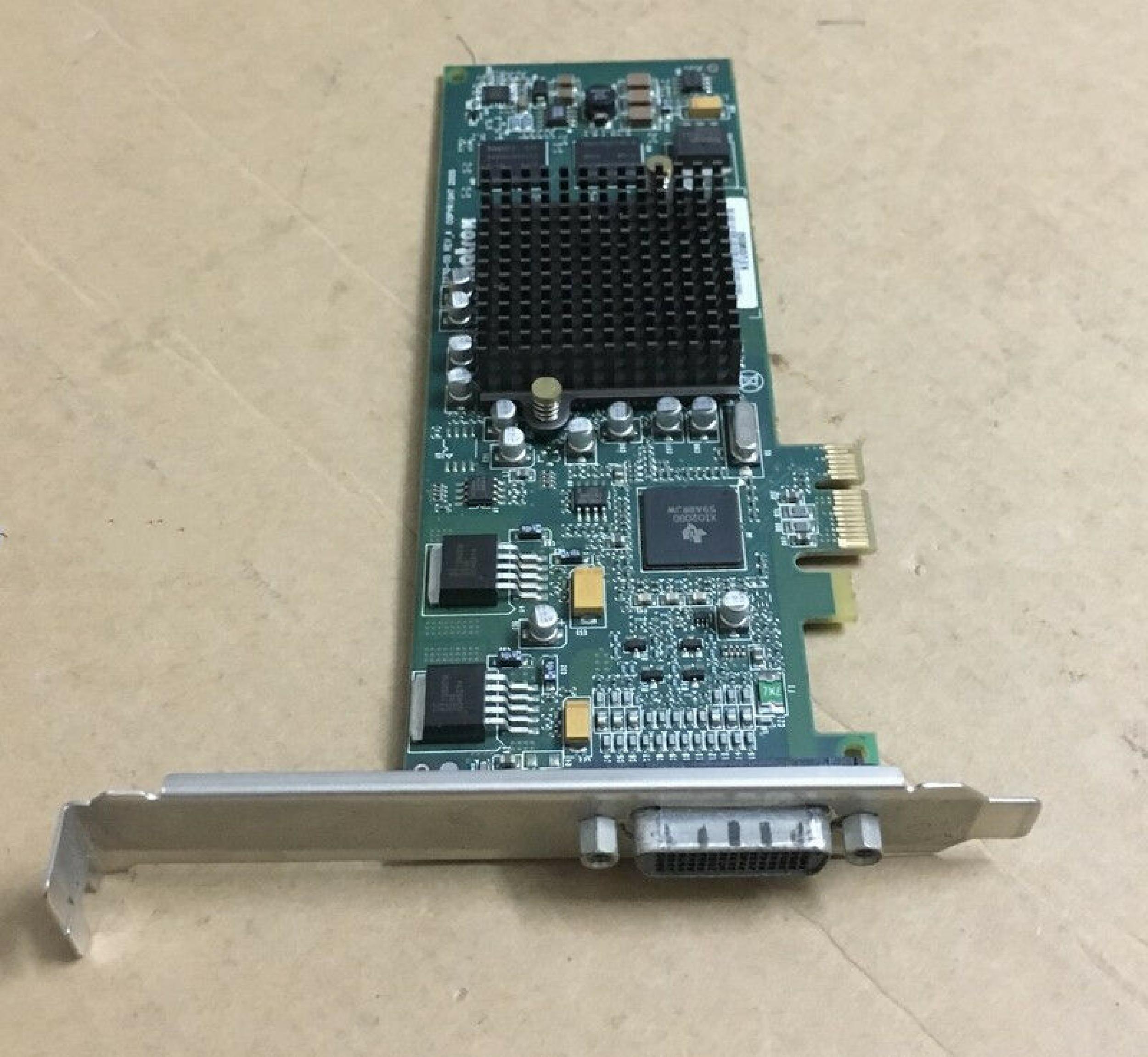 MATROX G55+-MDDE32LPD 32MB PCI VIDEO CARD WITH OUTPUT