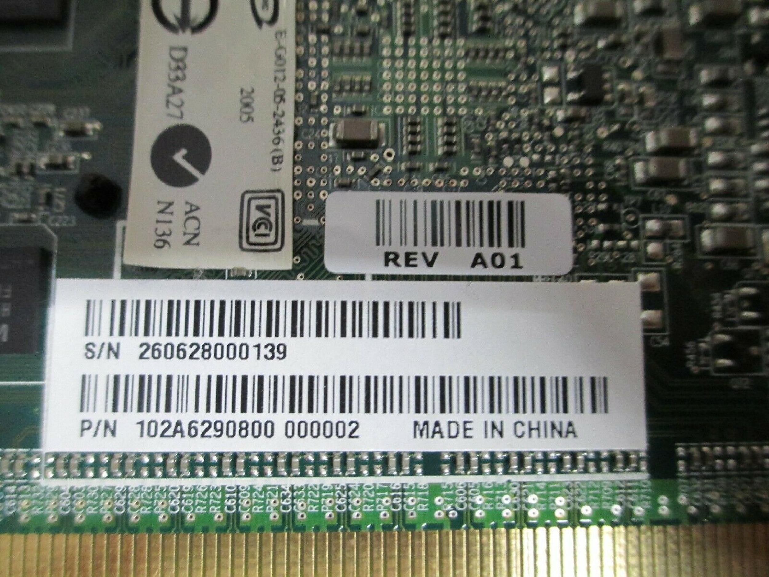 ATI 102A6290800 128MB PCI-E VIDEO CARD WITH