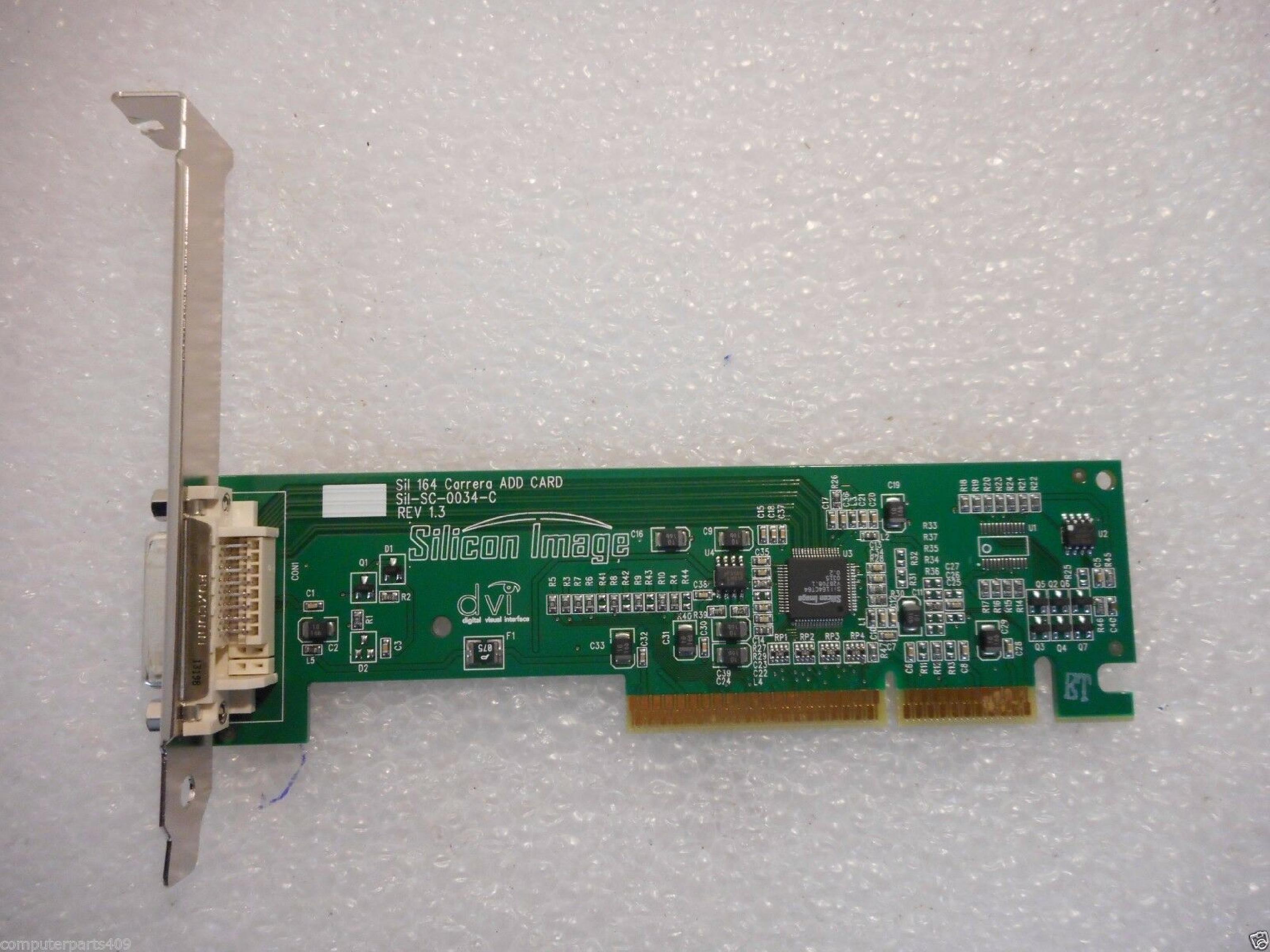 SILICON IMAGE SIL-SC-0034-C AGP DVI ADAPTER CARD