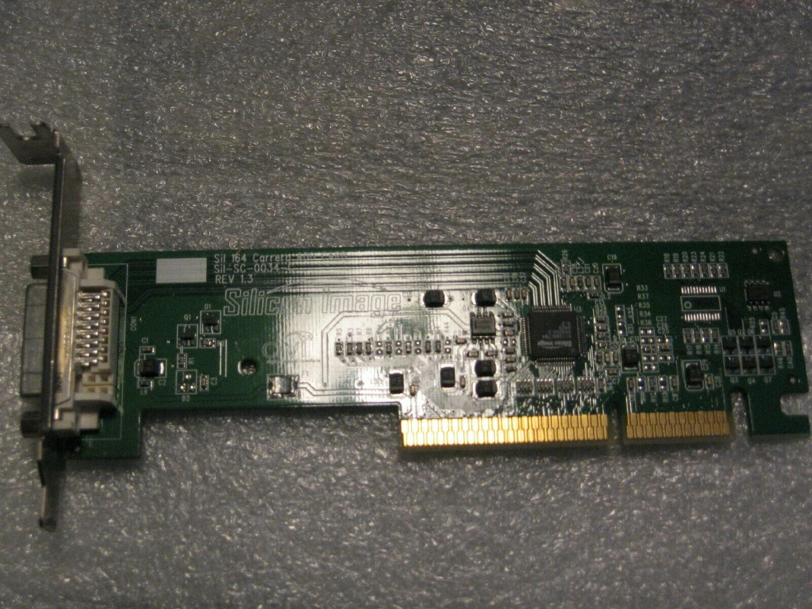 SILICON IMAGE SIL-SC-0034-C AGP DVI ADAPTER CARD