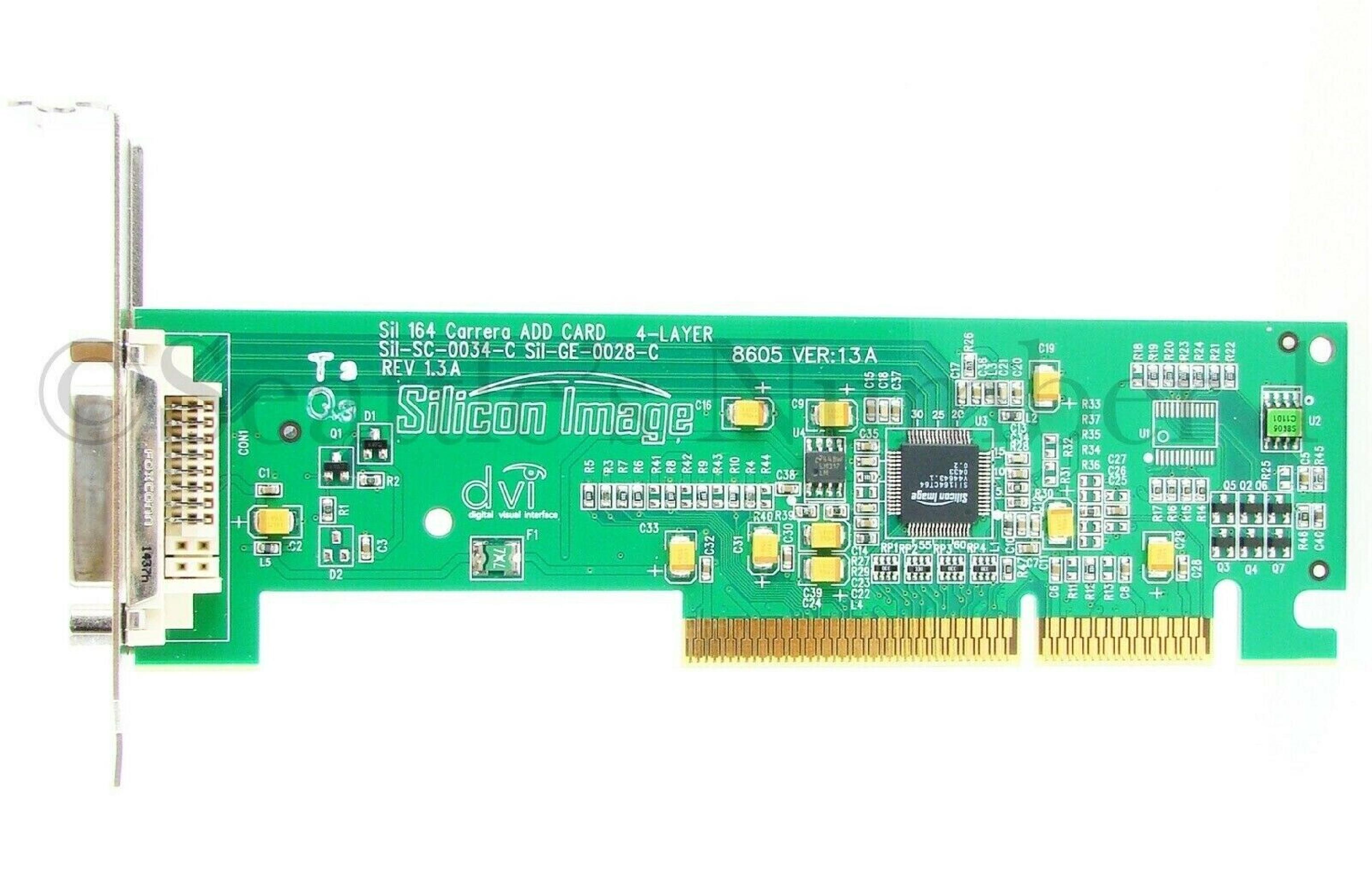 SILICON IMAGE 164ADDDVI AGP DVI ADAPTER CARD