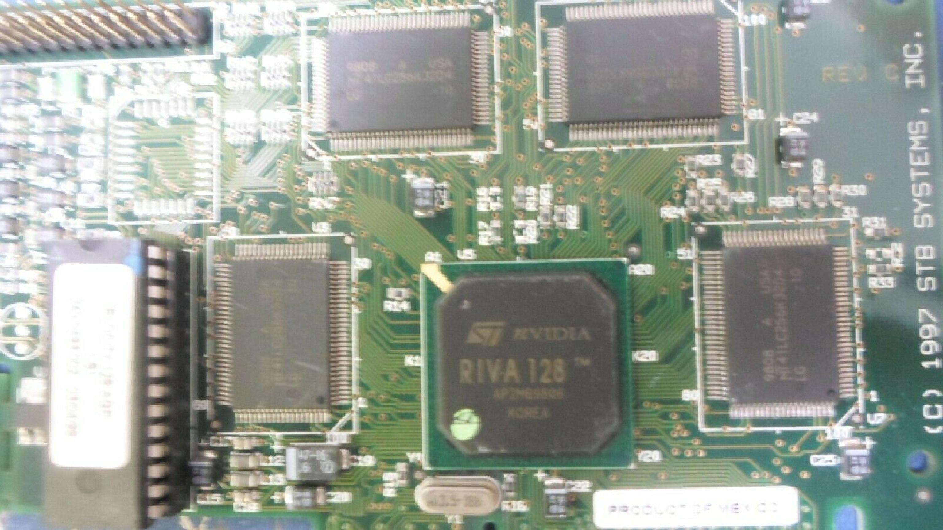 STB SYSTEMS INC 210-0276-00X 4MB AGP VIDEO CARD WITH VGA OUTPUT NVIDIA RIVA 128ZX NV3T 8MB V-128NO/TV95/1X 128 RAM VELOCITY