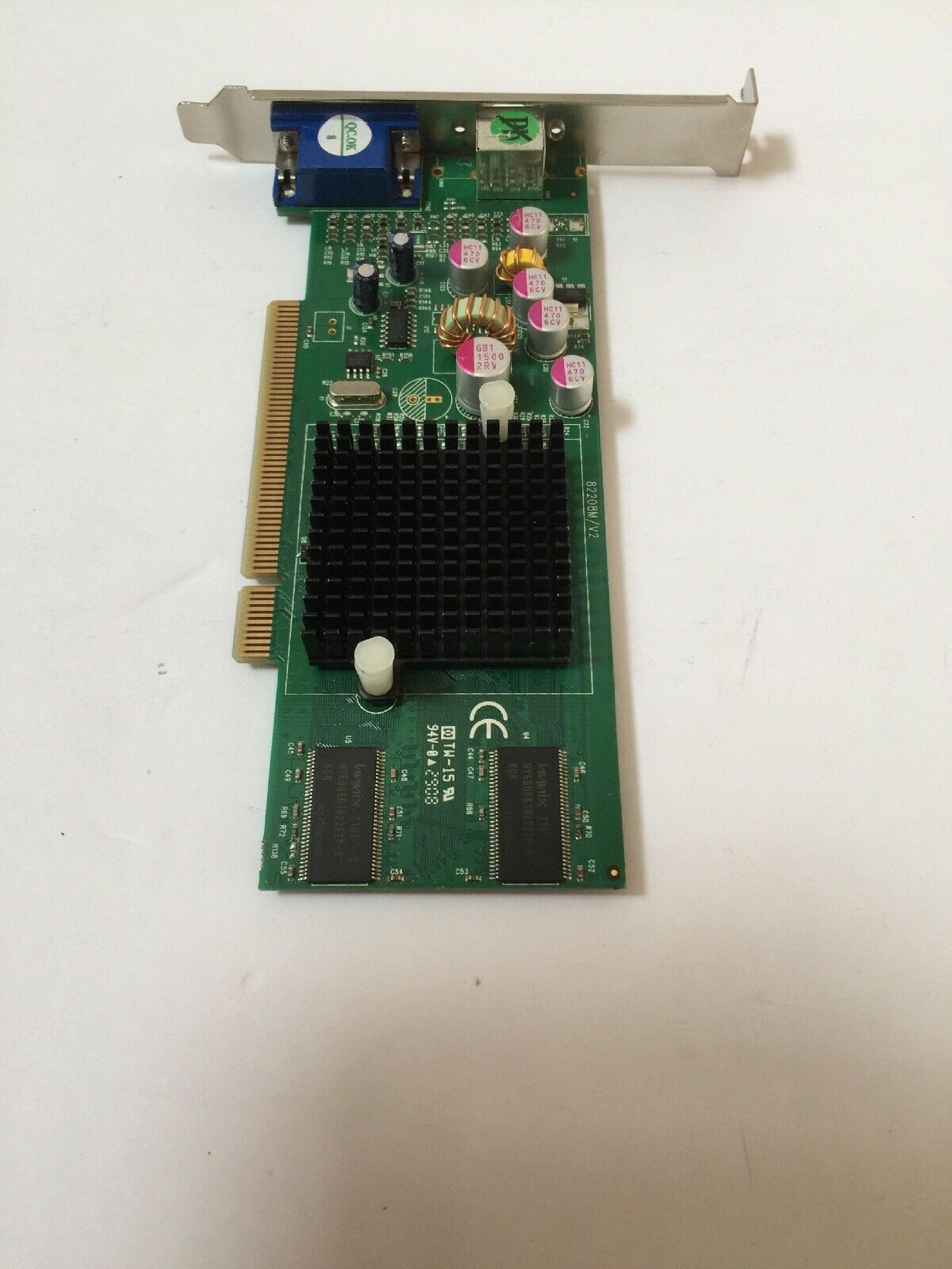 JATON VIDEO-208PCI-128TW 128MB PCI VIDEO CARD WITH VGA AND TV-OUT