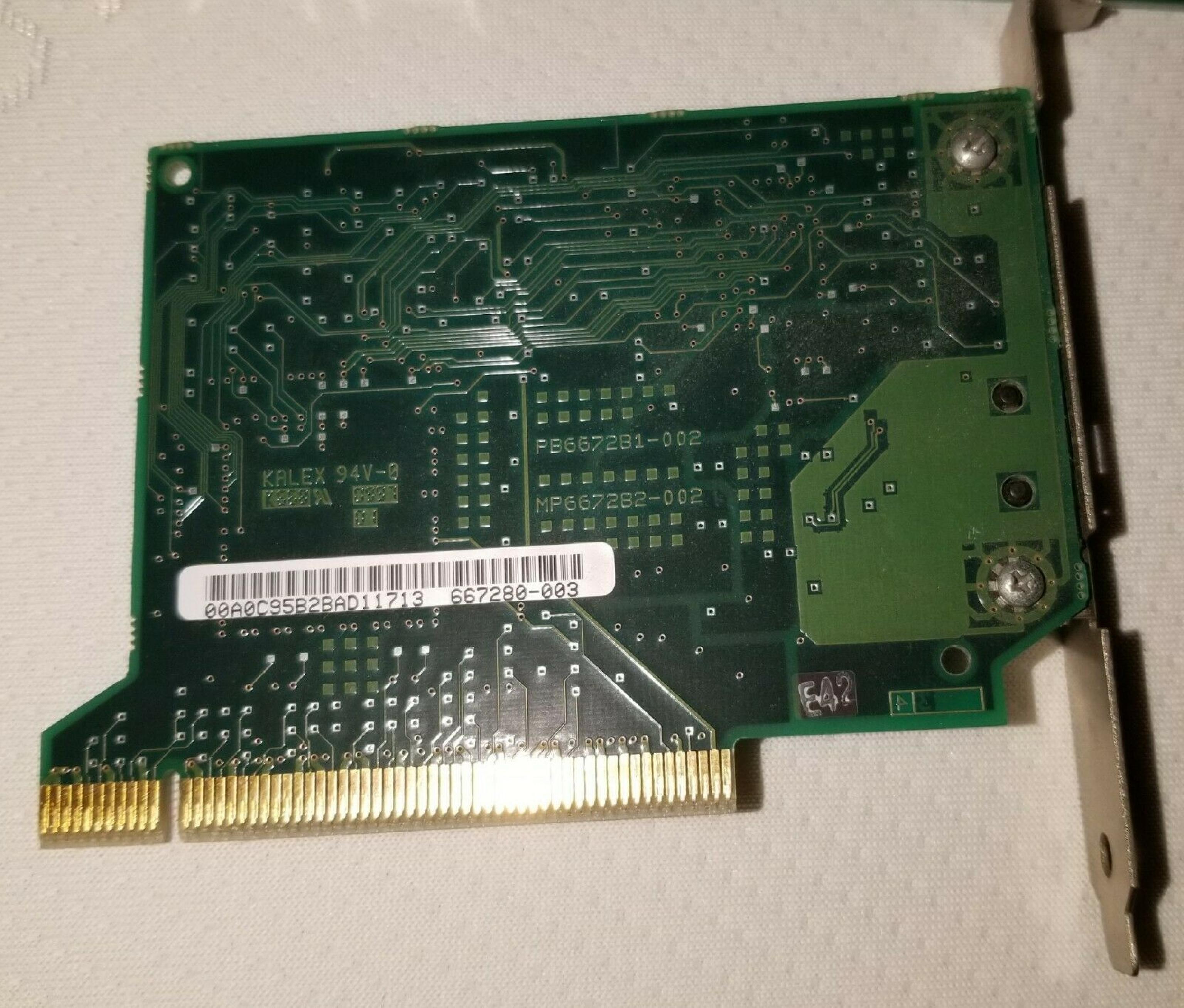 INTEL PB667281-002 10/100 NETWORK ETHERNET CARD