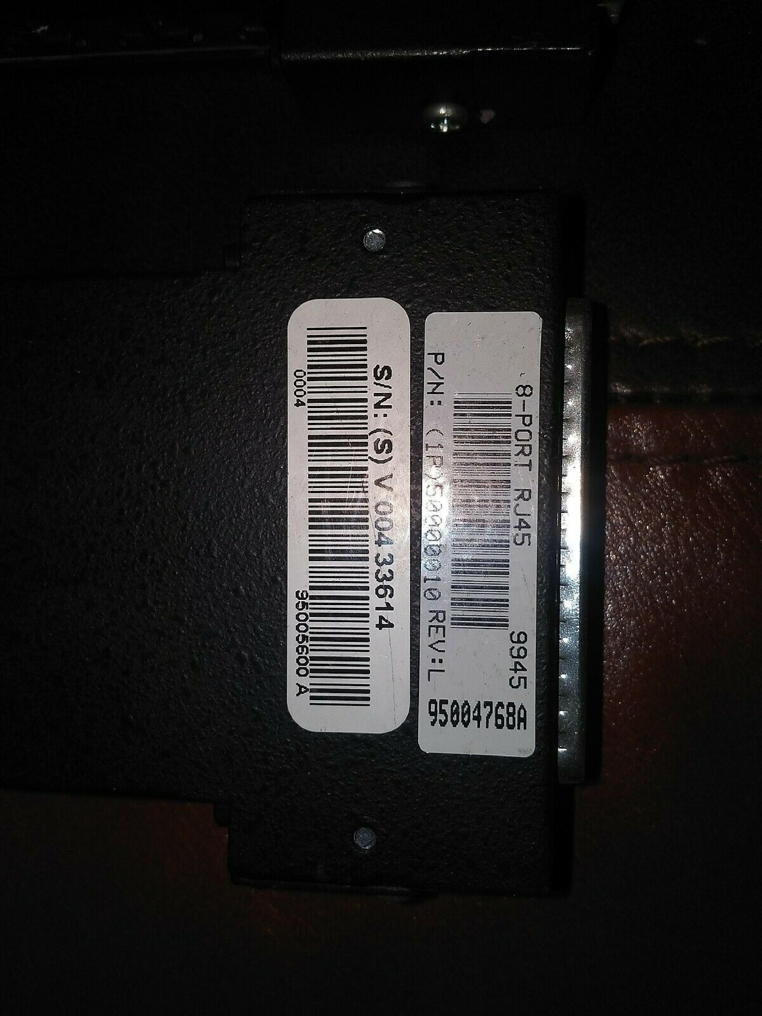 DIGI INTERNATIONAL 50000010 8 PORT RJ45 ADAPTER