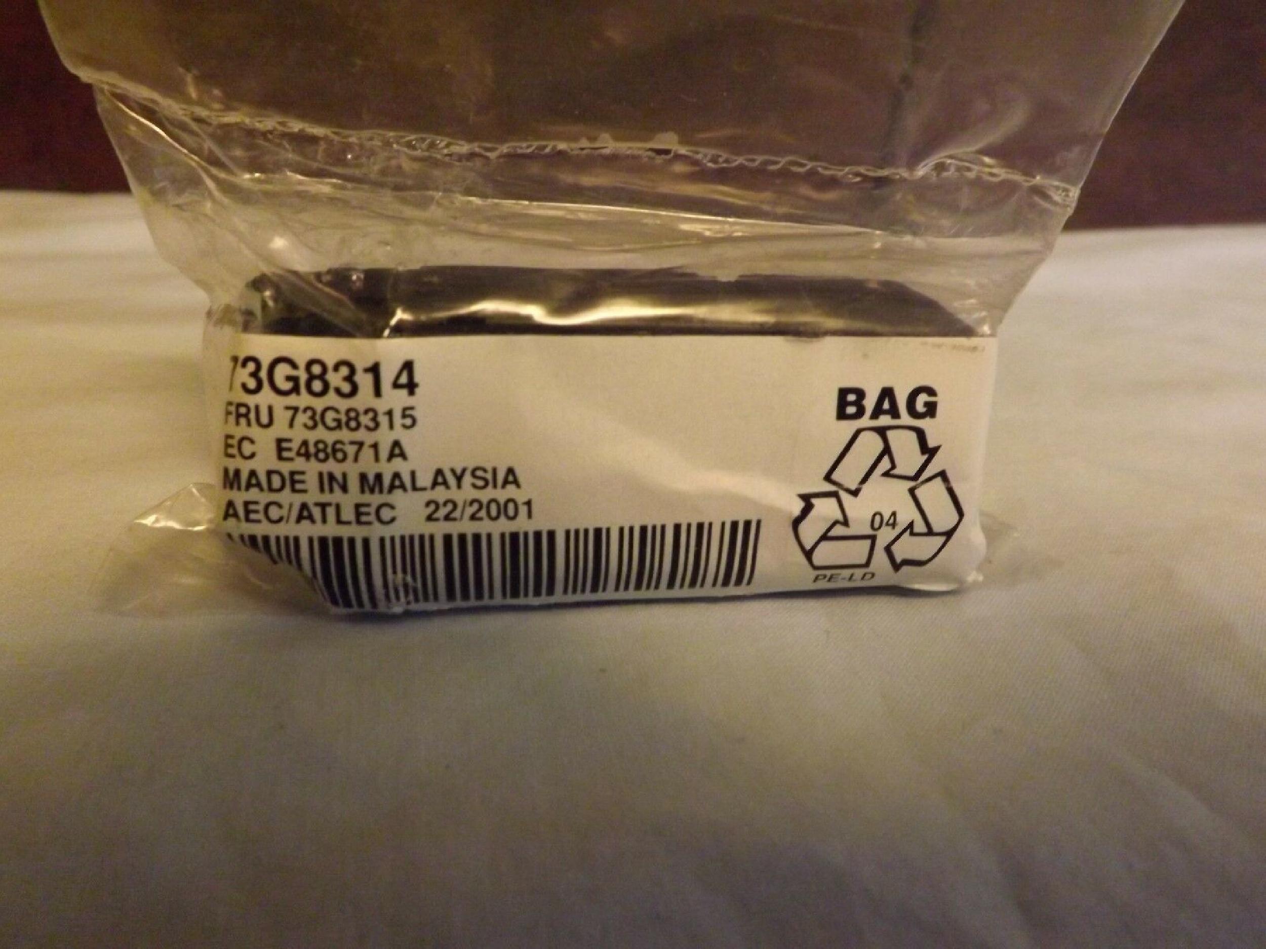 IBM 73G8314 TOKEN RING DATA CONNECTOR ELC TO RJ45 TYPE ONE ADAPTER