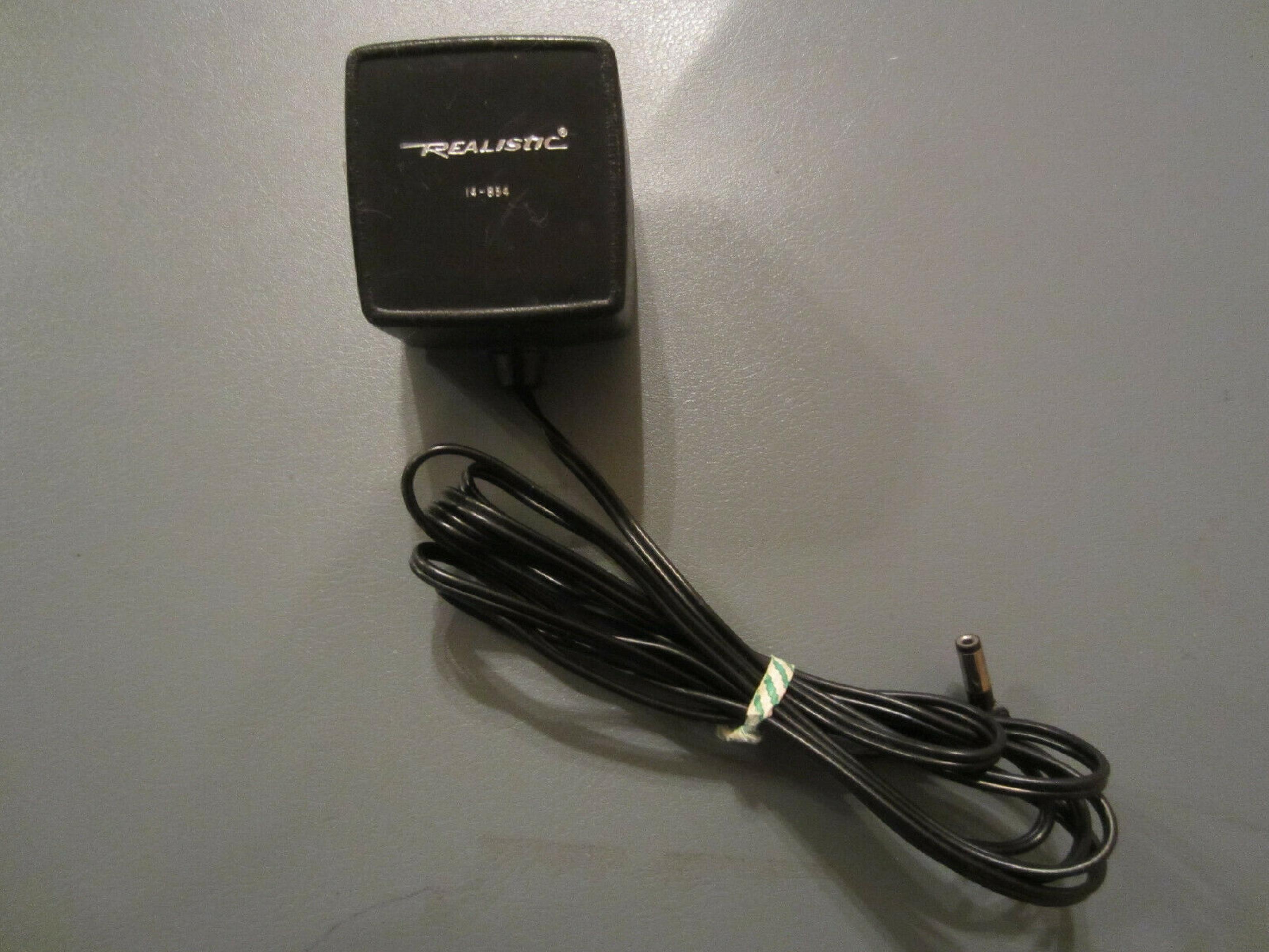 REALISTIC 14-854 AC ADAPTER 6V .15A