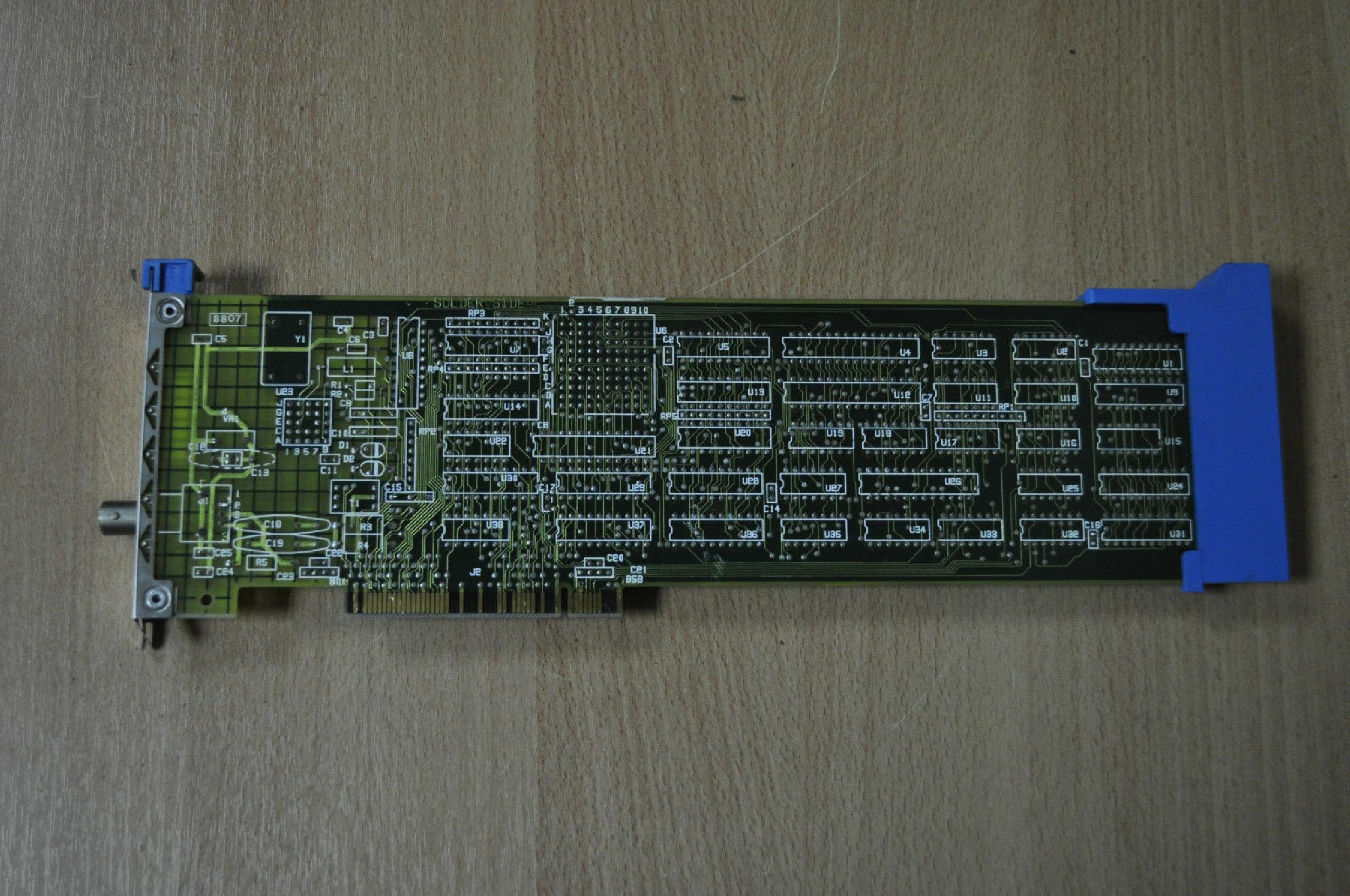 IBM 83X9648 BNC COAXIAL CARD 3270A MICROCHANNEL