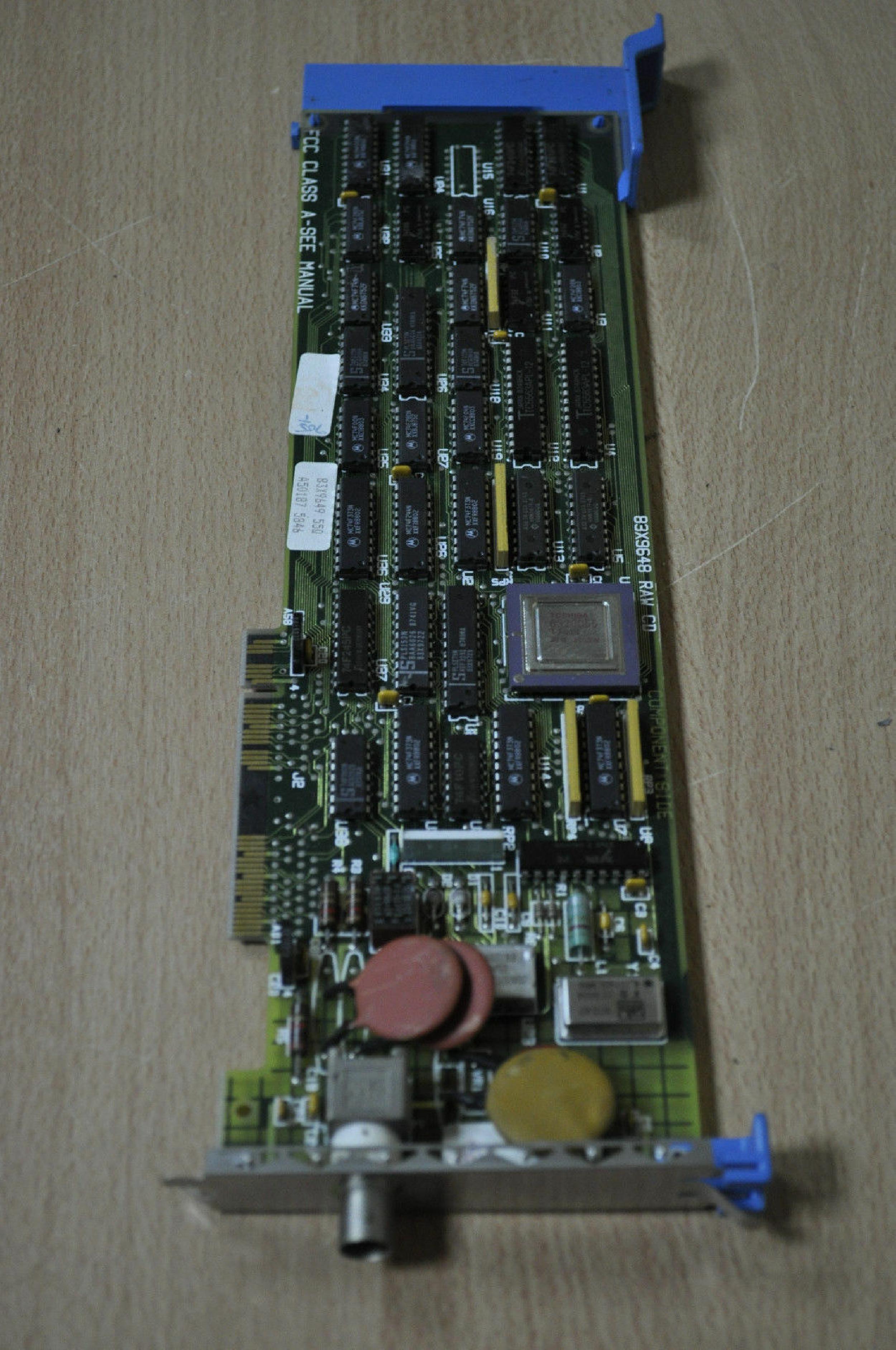 IBM 83X9648 BNC COAXIAL CARD 3270A MICROCHANNEL