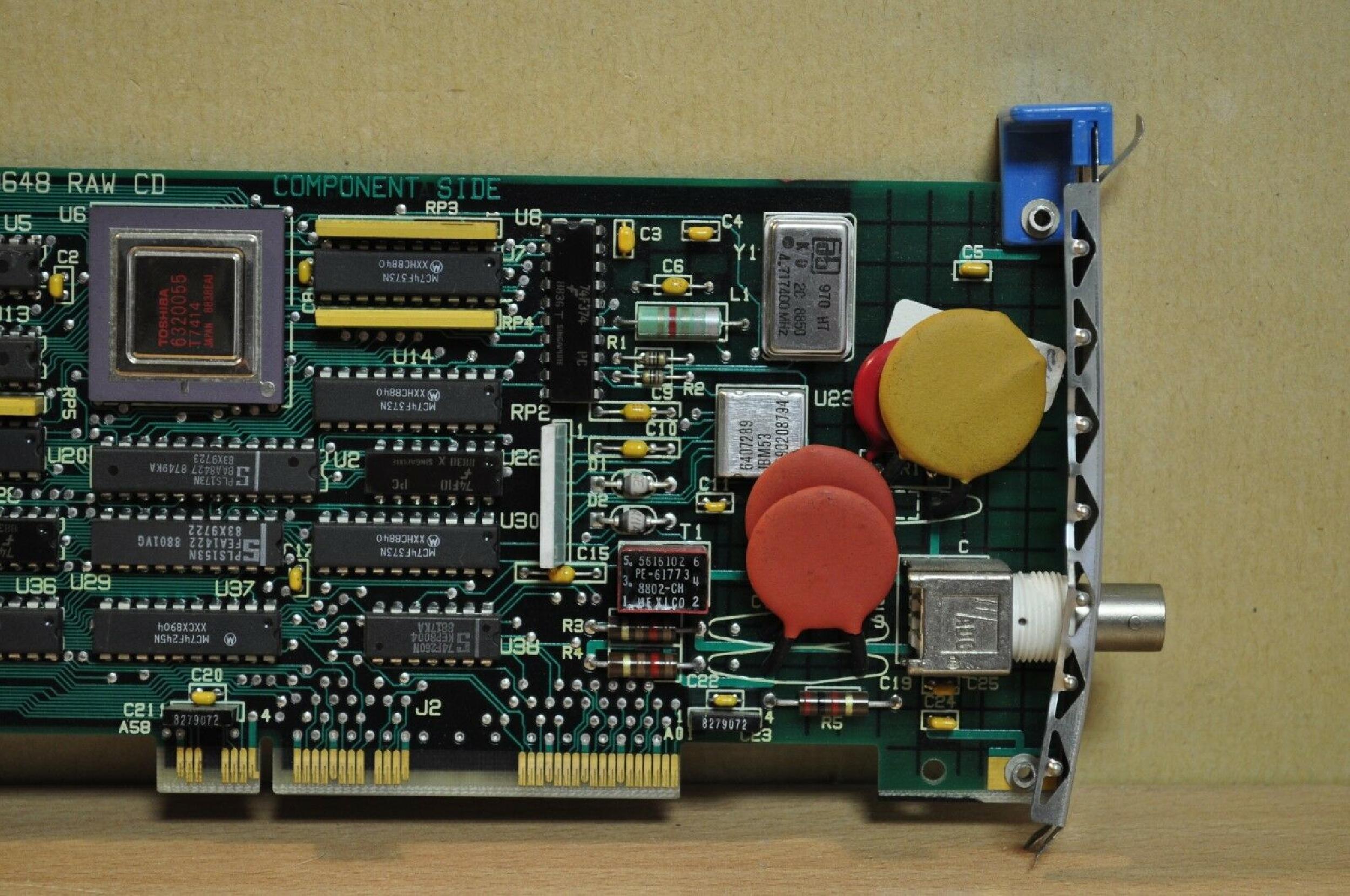 IBM 83X9648 BNC COAXIAL CARD 3270A MICROCHANNEL