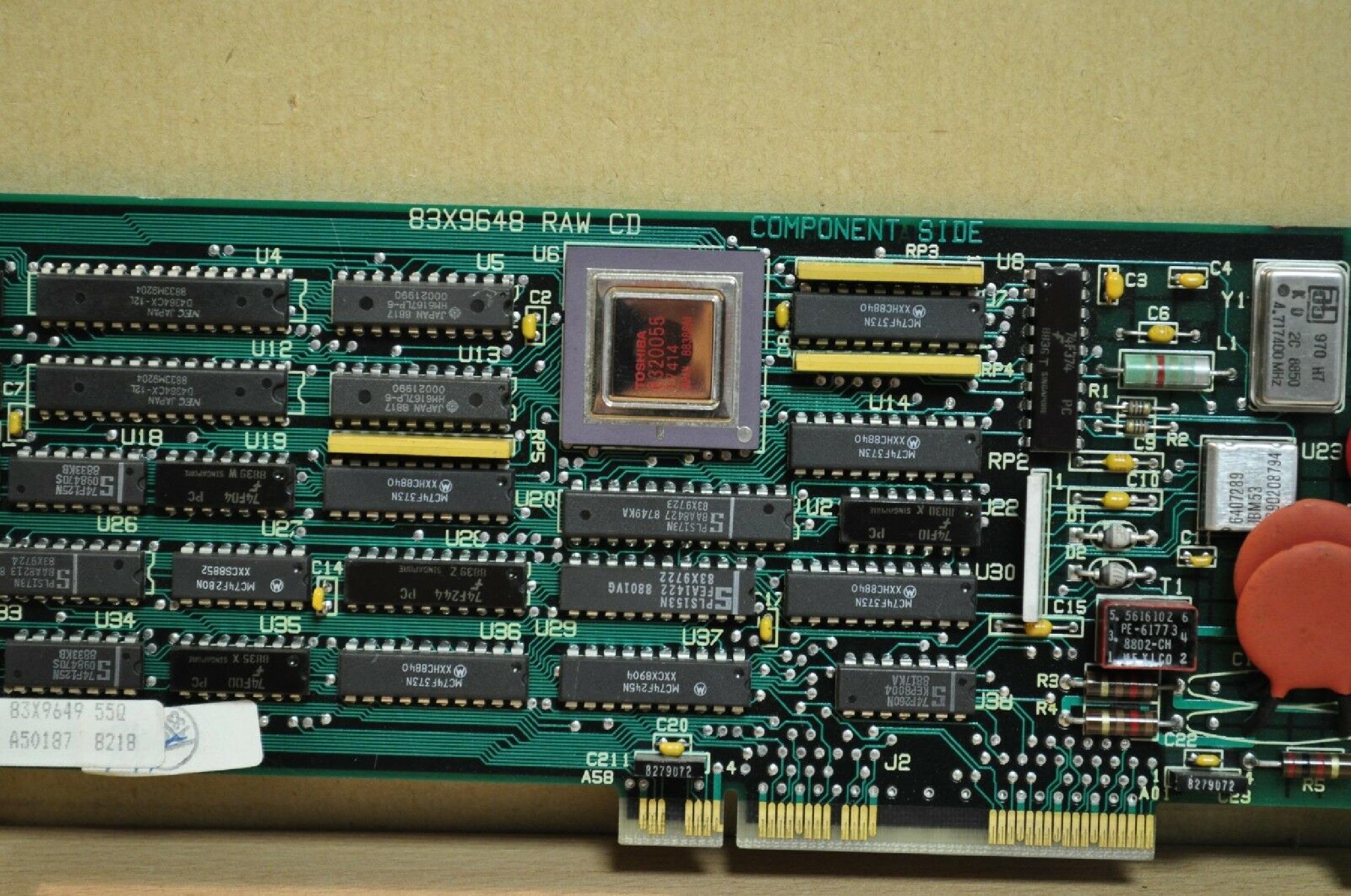 IBM 83X9648 BNC COAXIAL CARD 3270A MICROCHANNEL