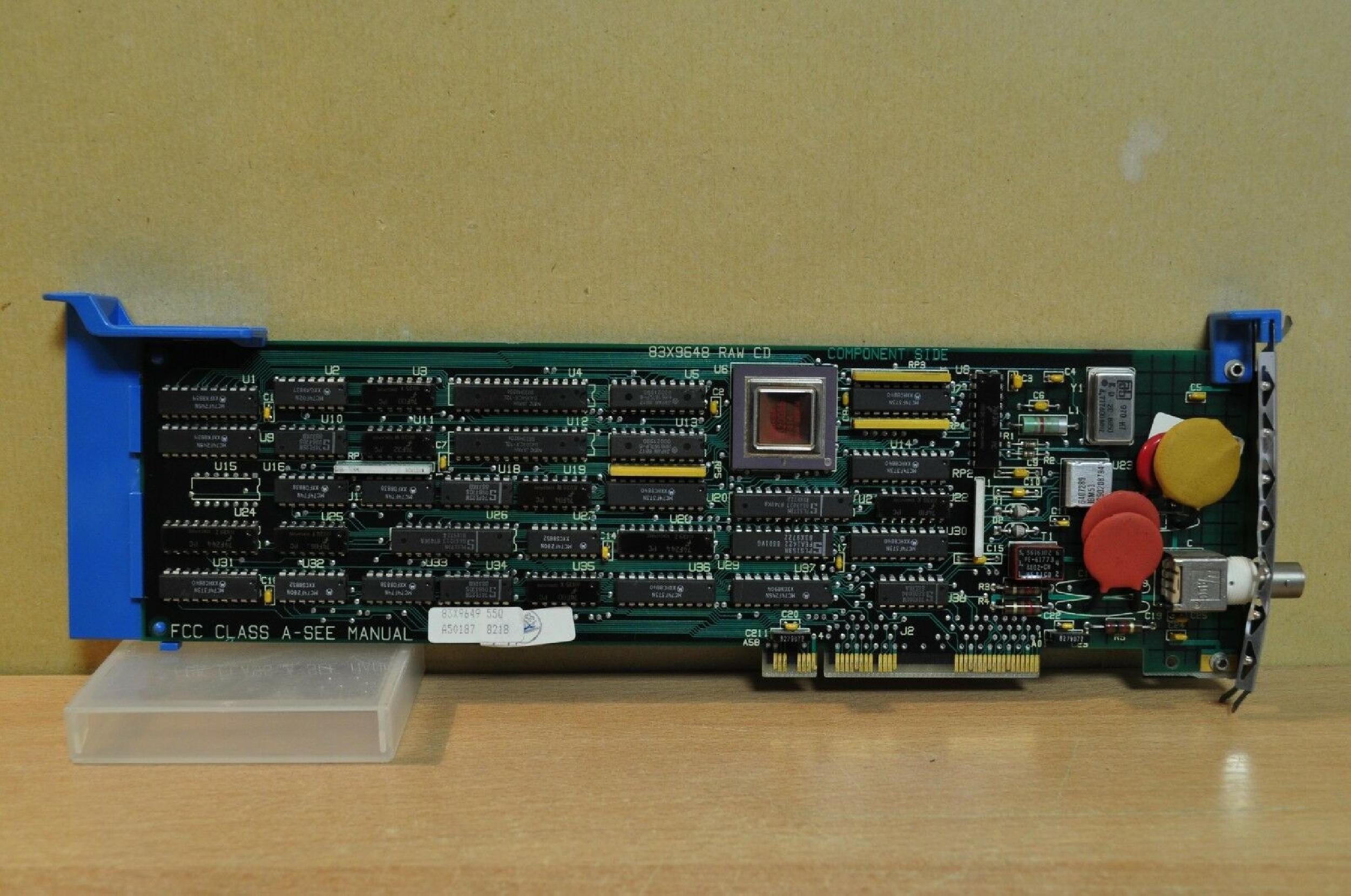 IBM 83X9648 BNC COAXIAL CARD 3270A MICROCHANNEL
