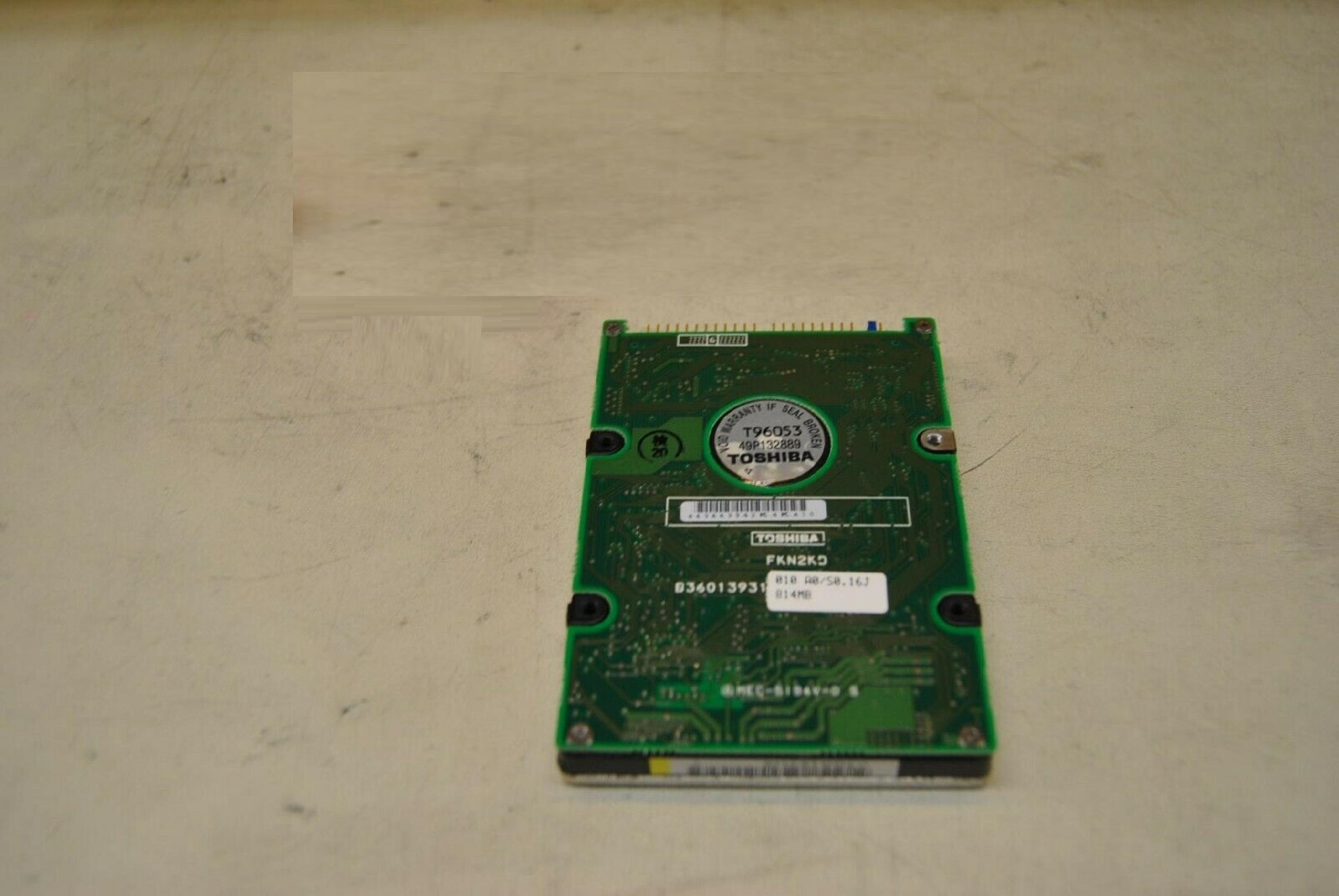 TOSHIBA / IBM HDD2517 LEGACY DRIVE 814MB AT 2.5 INCH HARD 810MB 12MM 2.5INCH