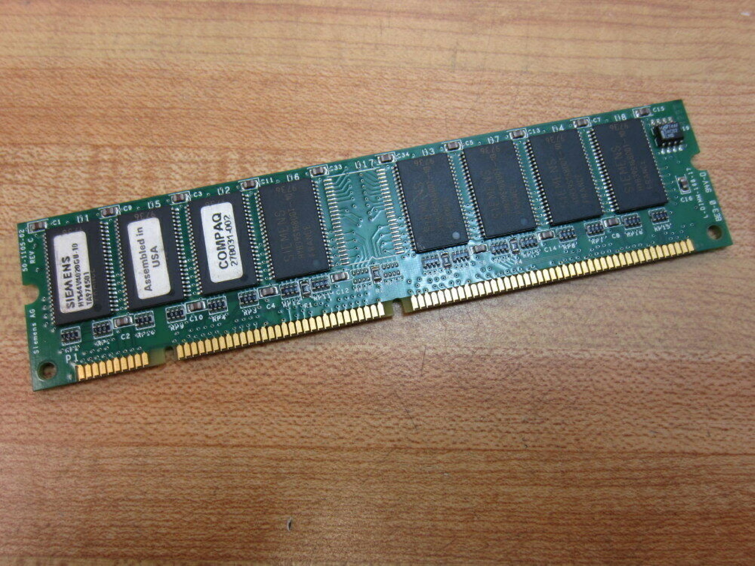 COMPAQ / HEWLETT PACKARD / HP 278031-002 32MB SDRAM DIMM 66MHZ SYSTEM BOARD