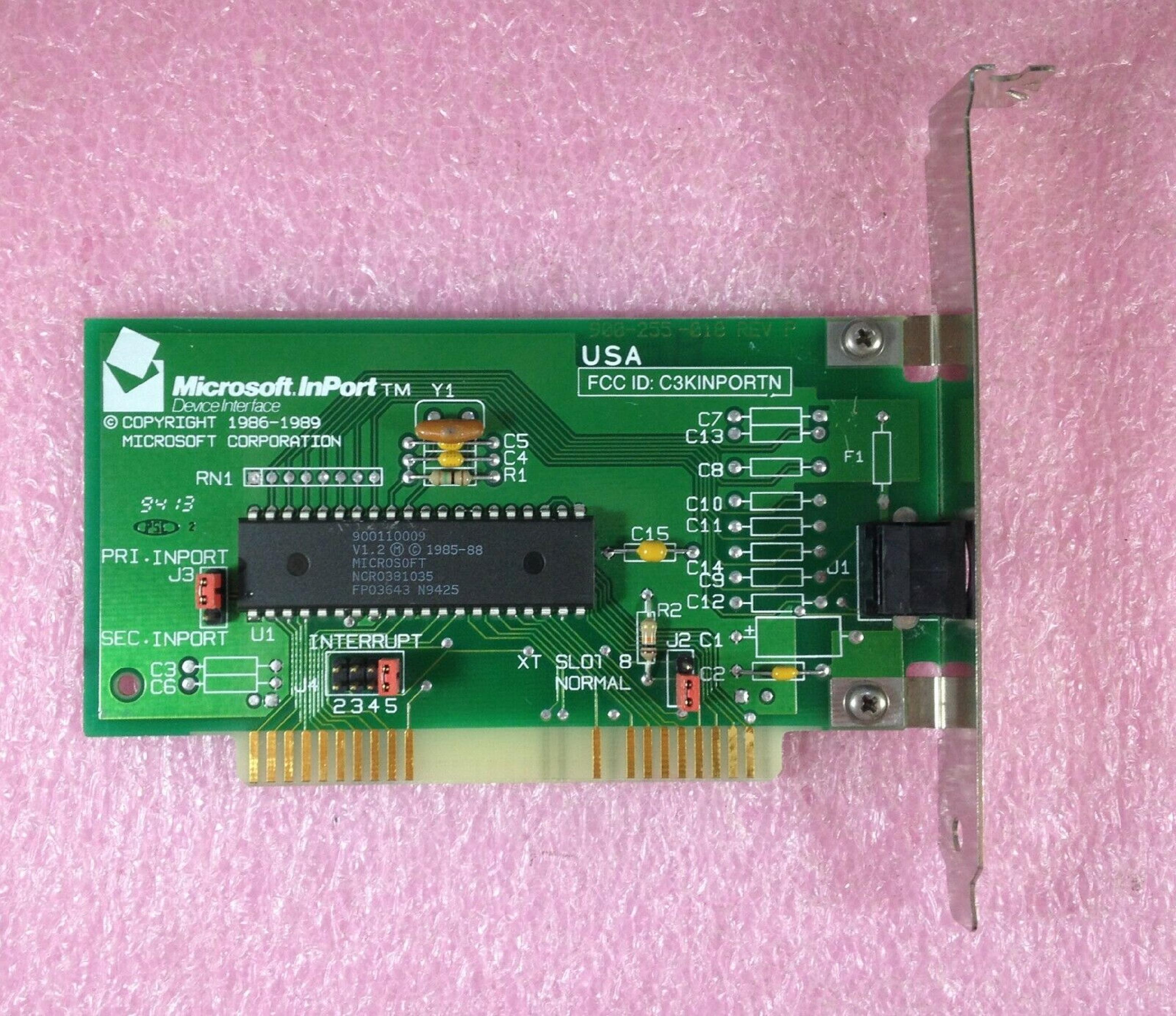 GENERIC / MICROSOFT C3KINPORTN 8BIT ISA PARALLEL PORT MOUSE INPORT