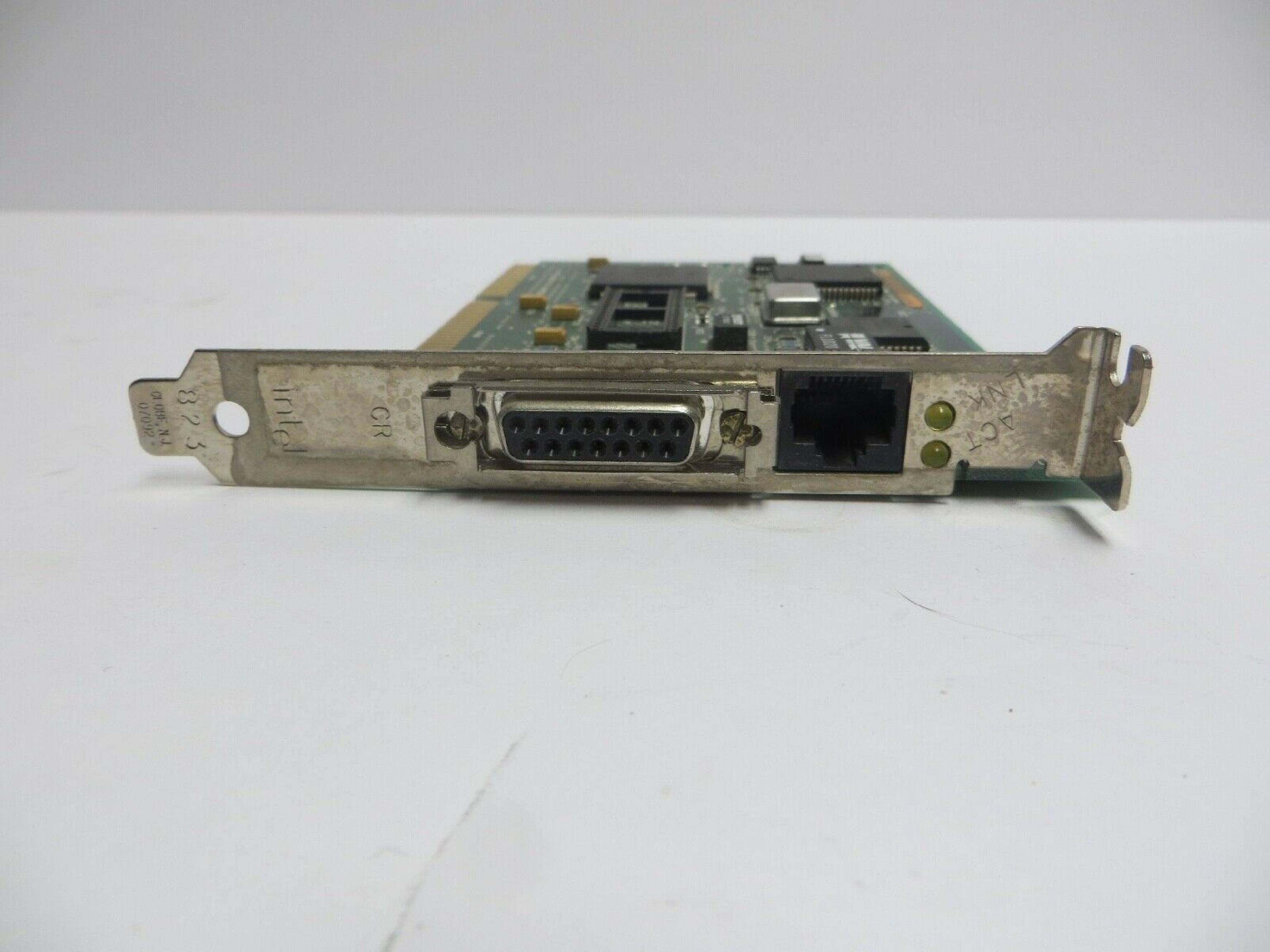 INTEL EJMPCED 16BIT AUI TP ETHERNET EHER EXPRESS PB307708-004 JCI-S2S E139761