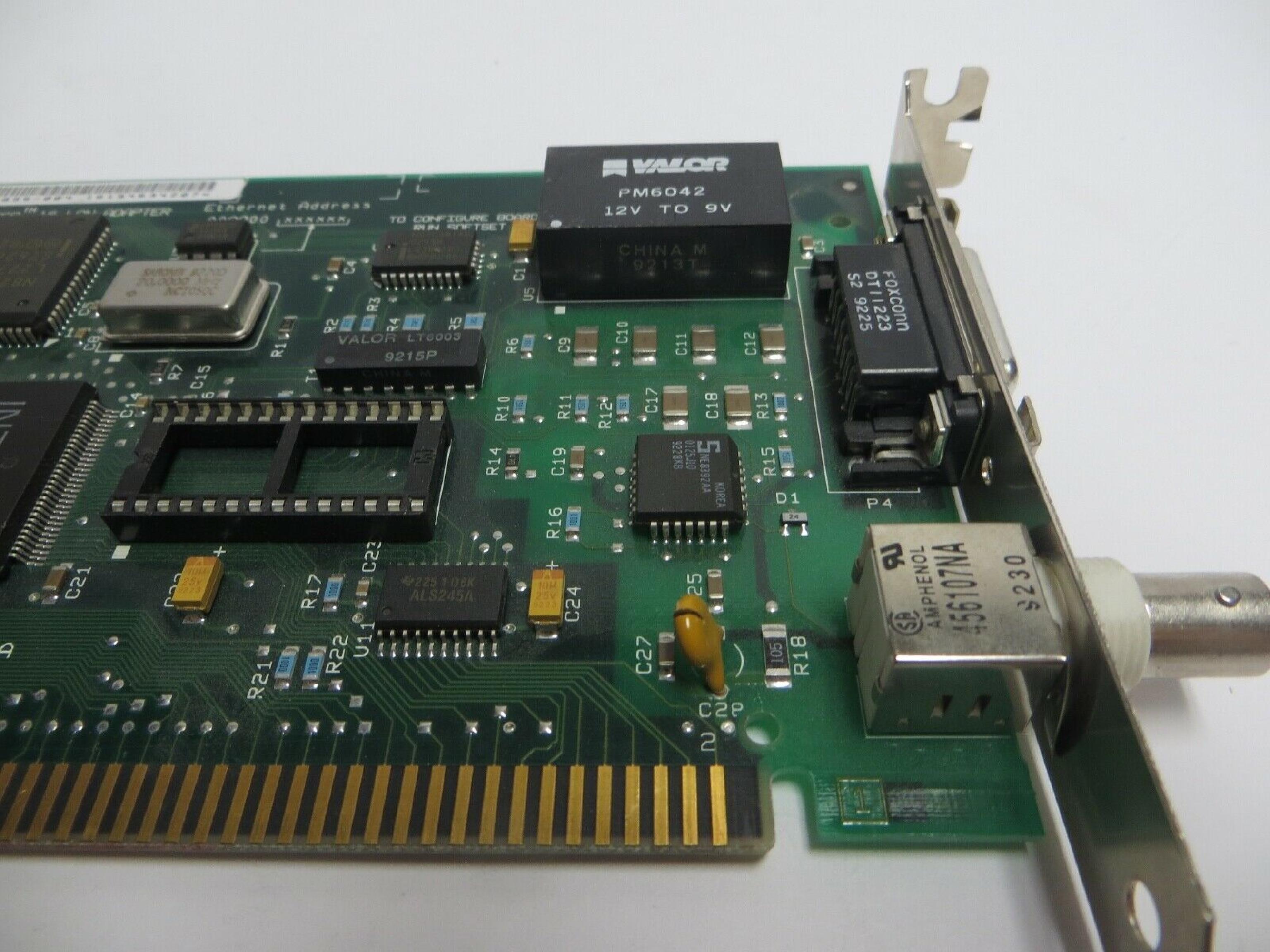 INTEL EJMPCEDPCLA8110A 16BIT AUI TP ETHERNET EHER EXPRESS PB307708-004 JCI-S2S E139761 ETHERNET,ETHEREXPRESS 16 LAN ADAPTER,EJMPCEDPCLA8110A;(B.2)