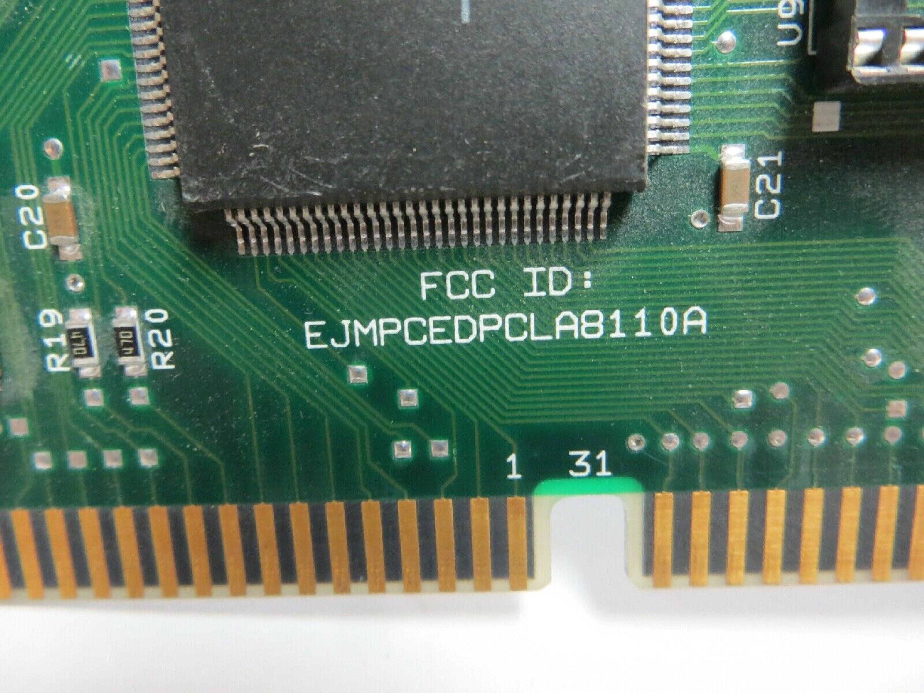 INTEL EJMPCEDPCLA8110A 16BIT AUI TP ETHERNET EHER EXPRESS PB307708-004 JCI-S2S E139761 ETHERNET,ETHEREXPRESS 16 LAN ADAPTER,EJMPCEDPCLA8110A;(B.2)