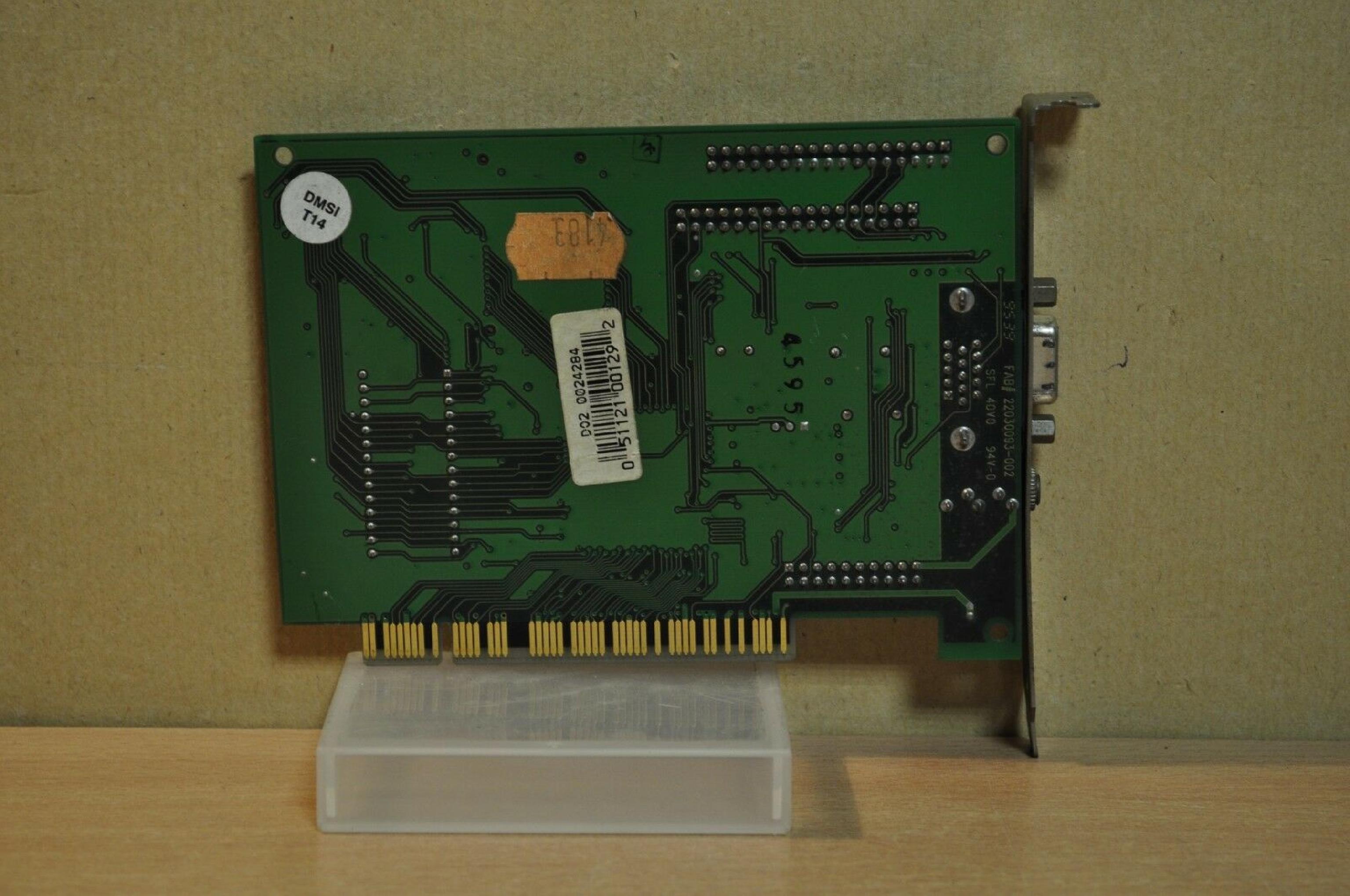 DIAMOND MULTIMEDIA SYSTEMS FTUPCI765TV PCI VGA S3 TRIO64V+ 2MB RAM