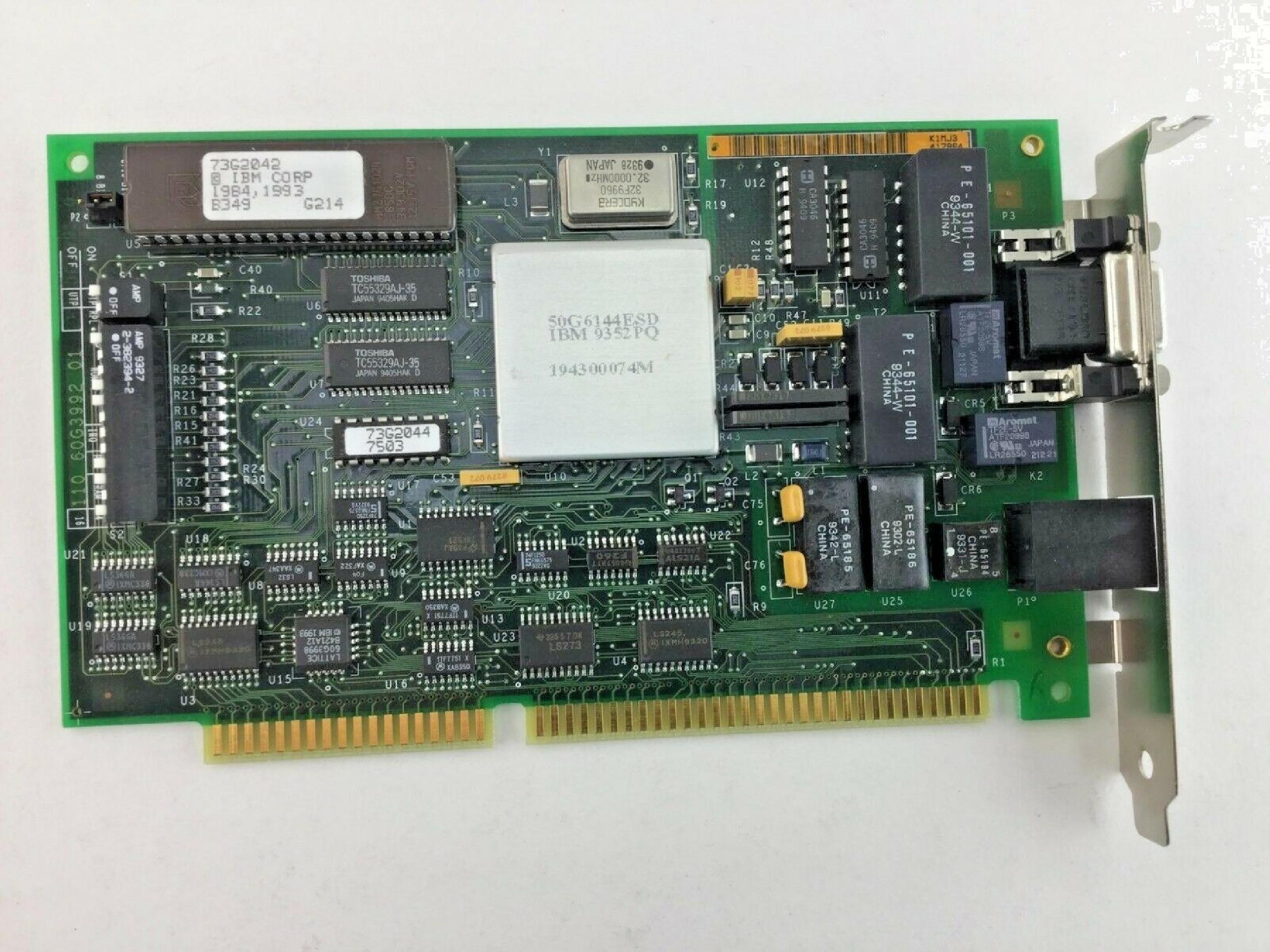 IBM 73G2042 TOKEN RING 16/4 I6BIT ISA