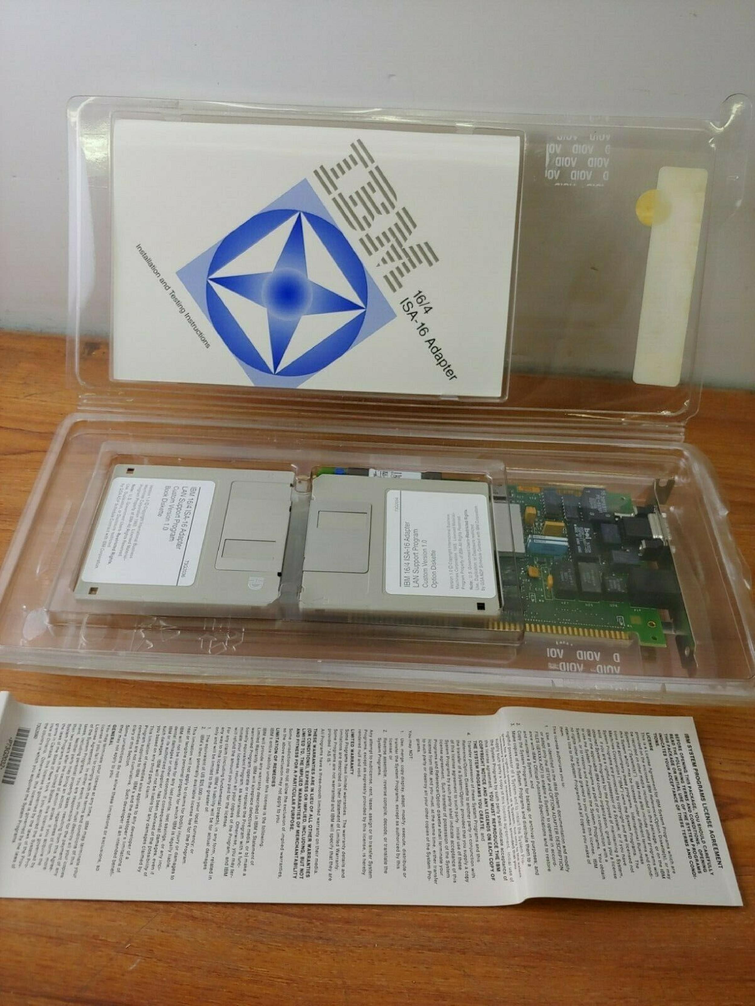 IBM 73G2042 TOKEN RING 16/4 I6BIT ISA