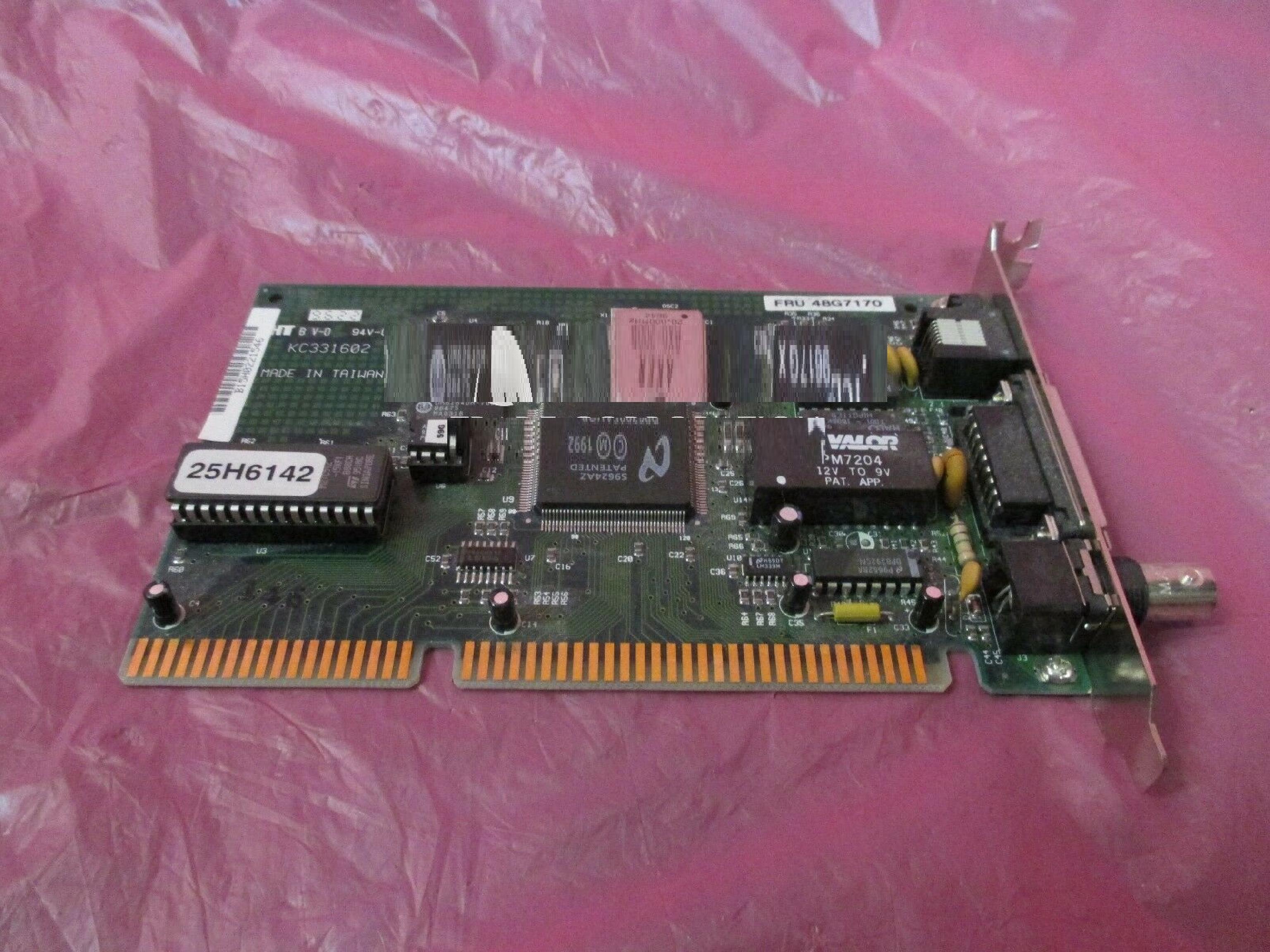 IBM 48G7170 16BIT ISA ETHERNET BNC TP AUI