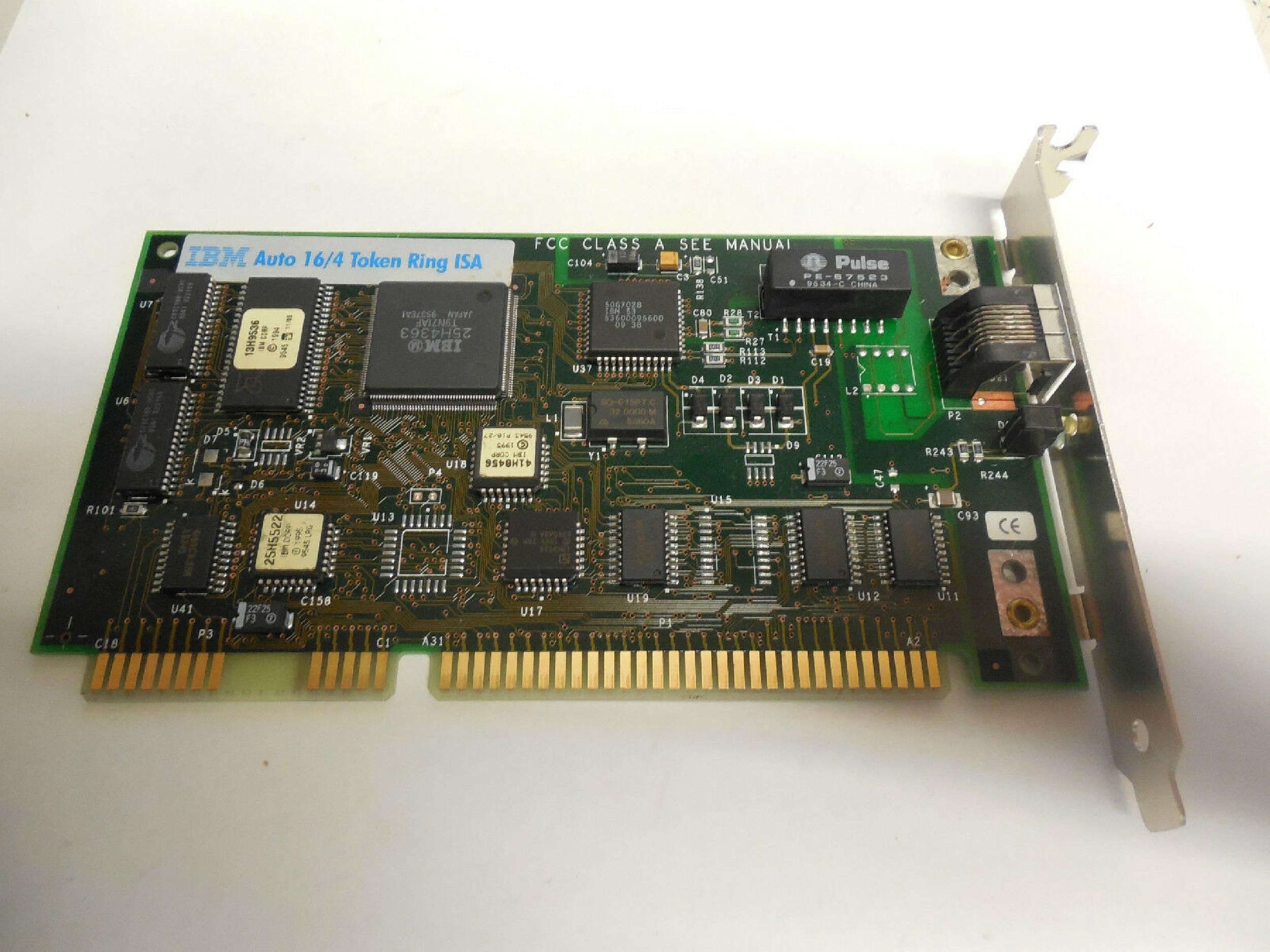 IBM 41H8462 AUTO 16/4 TOKEN RING ISA