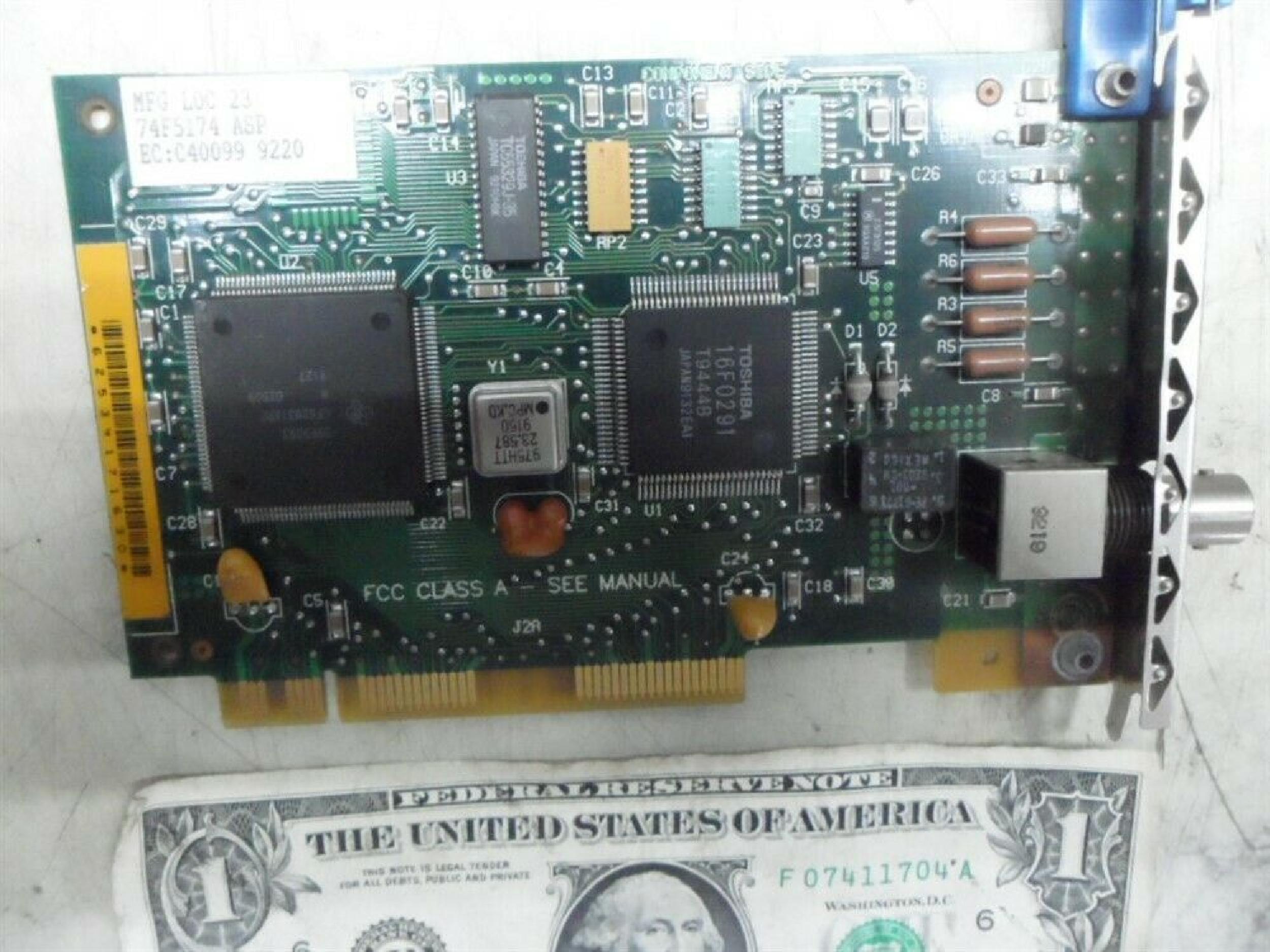 IBM 74F5174 3270 ADAPTER/A MCA SHORT