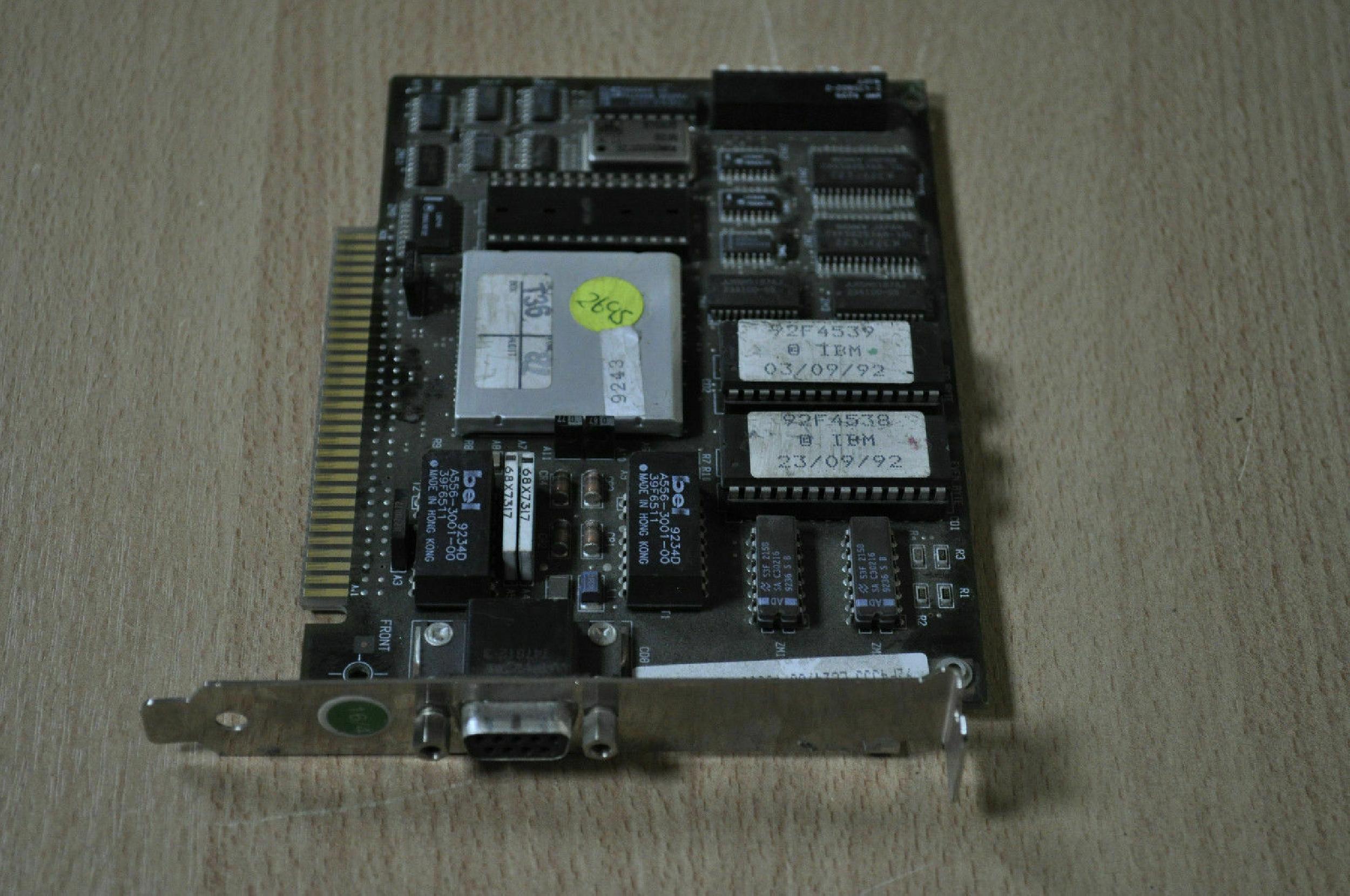 IBM 92F4555 TOKEN RING 16/4 ISA SHORT