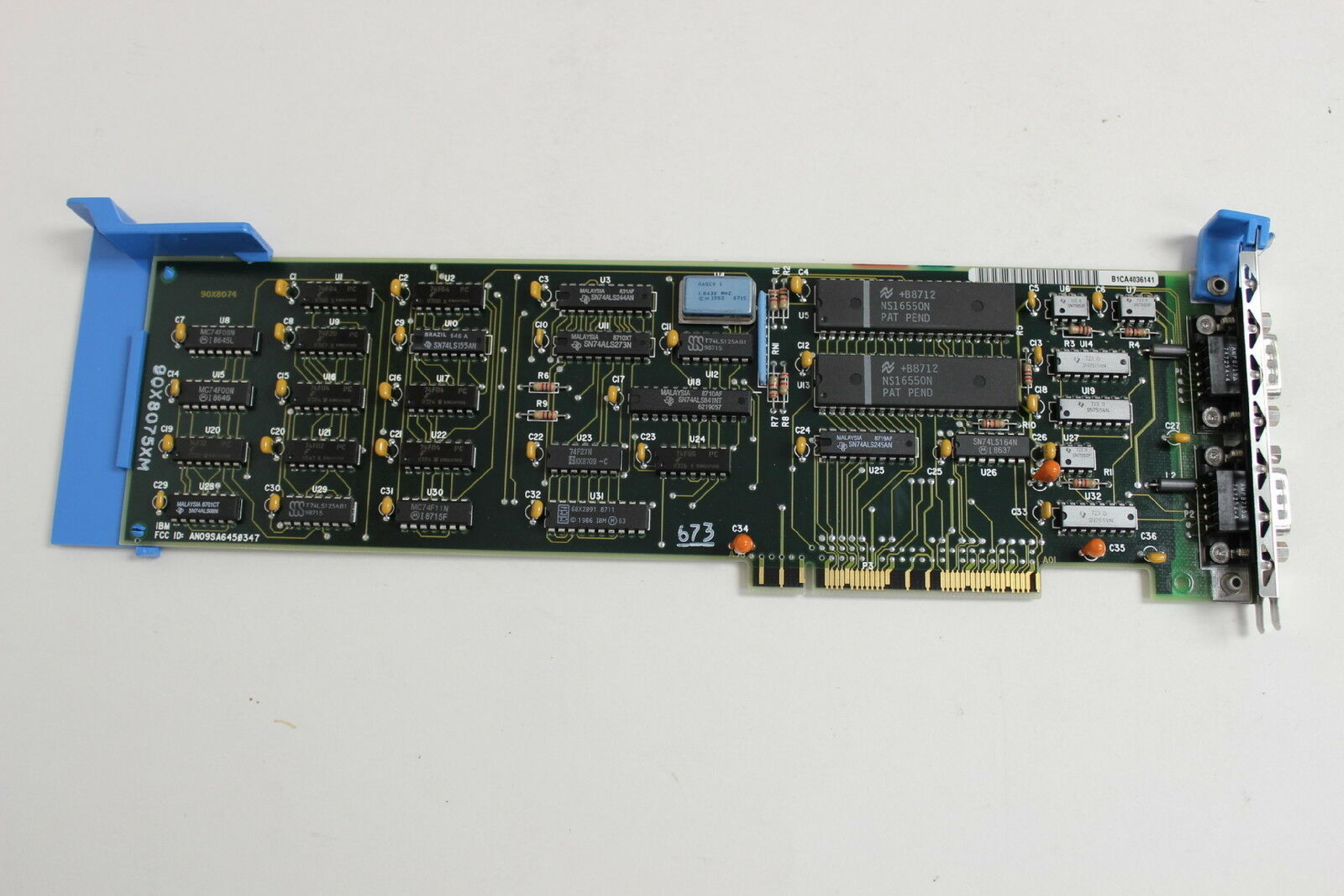 IBM 90X9229 DUAL ASYNC ADAPTER MCA MICROCHANNEL