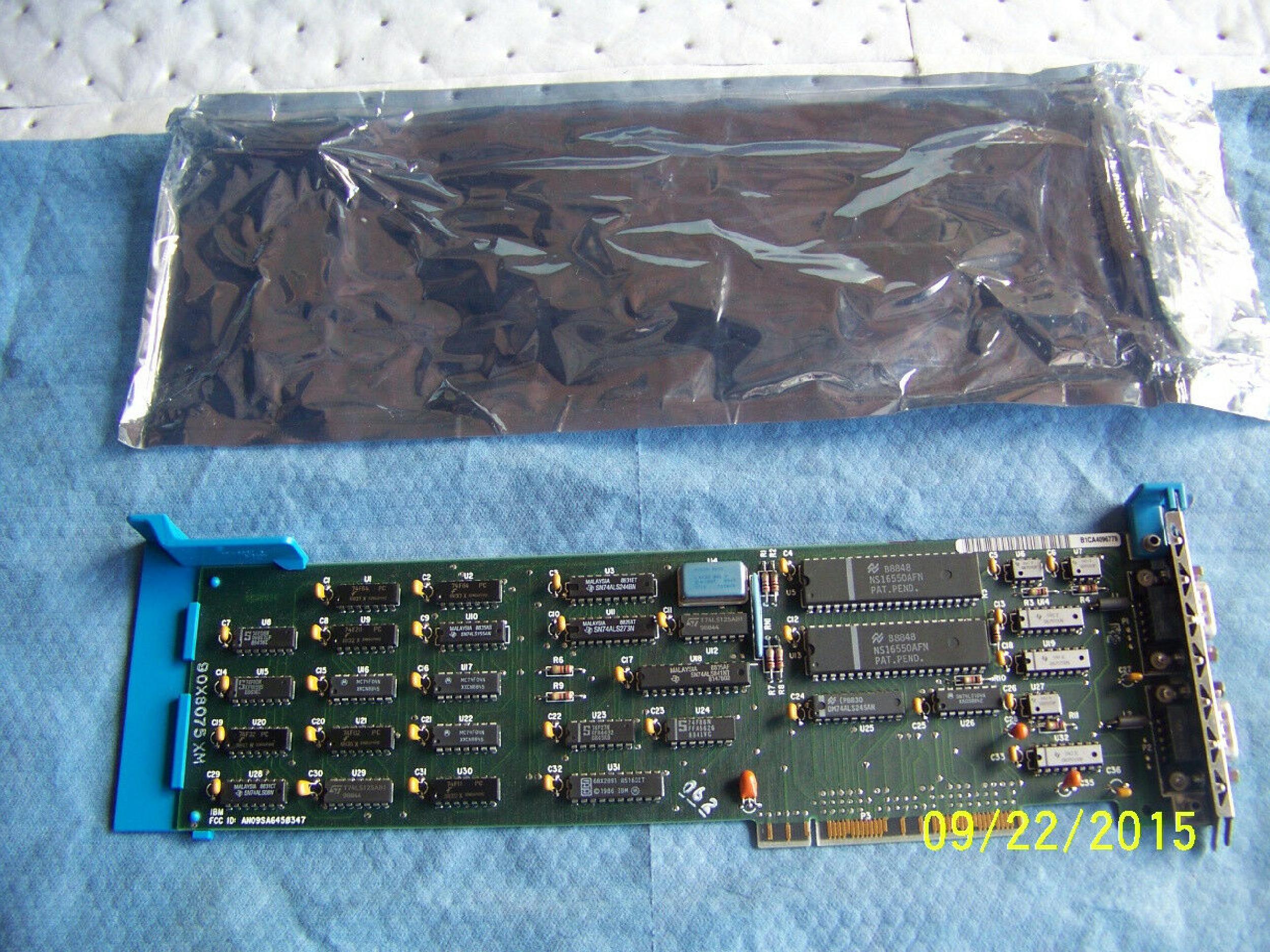 IBM 33F8702 DUAL ASYNC ADAPTER MCA MICROCHANNEL